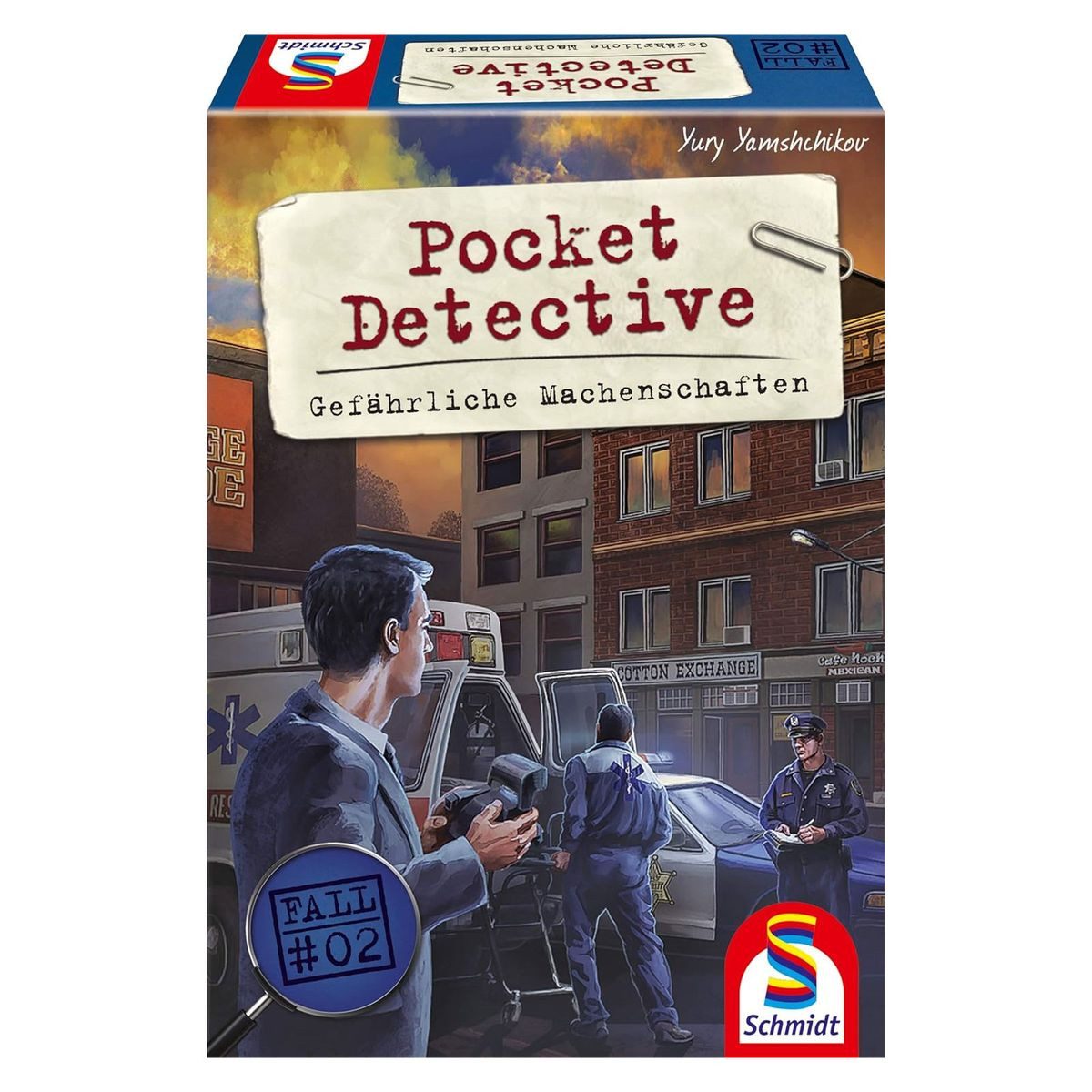 Schmidt Spiele Spiel Schmidt 49378 - Pocket Detective - Spiel, Gefährliche Machenschaften