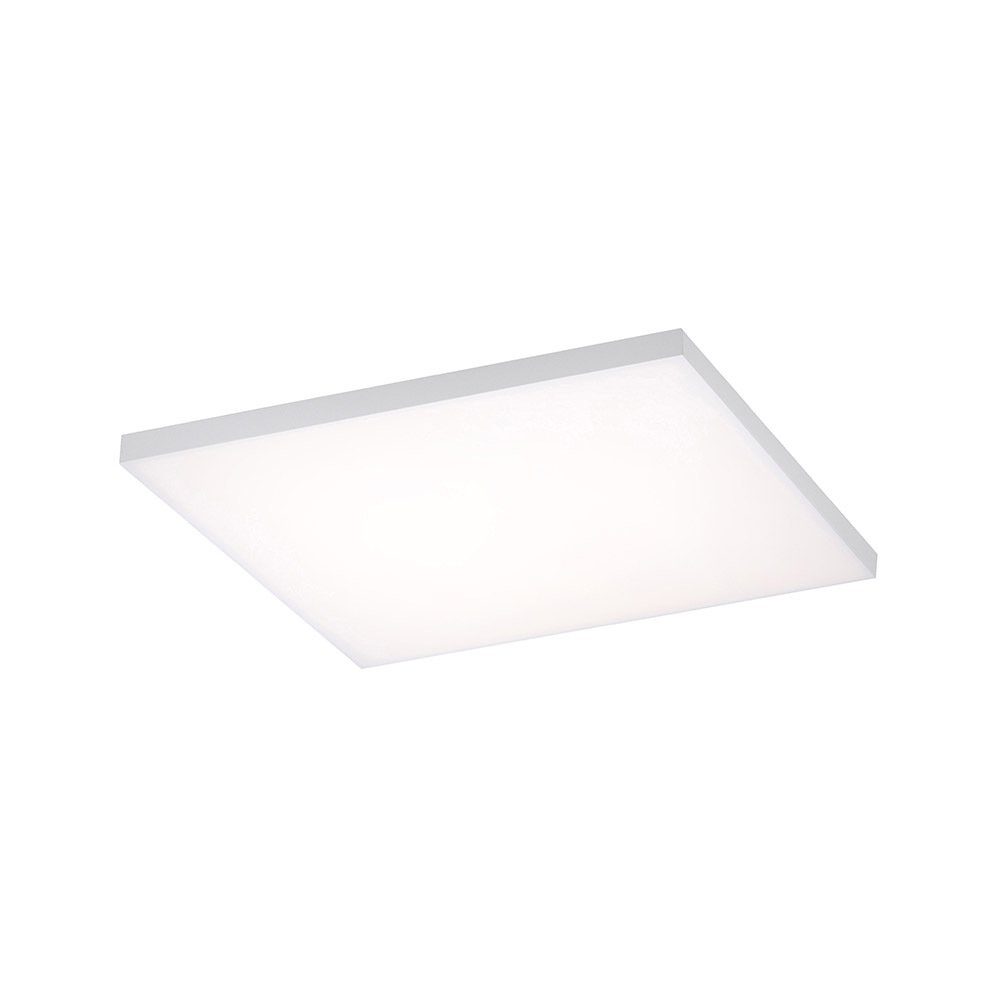 Paul Neuhaus Smarte LED-Leuchte LED Panel Deckenlampe Q - FRAMELESS Smart Home, Smart Home, CCT-Farbtemperaturregelung, RGB-Farbwechsel, Dimmfunktion, mit Leuchtmittel, warmweiß bis kaltweiß, Farbwechsel CCT RGB per Fernbedienung App Sprache