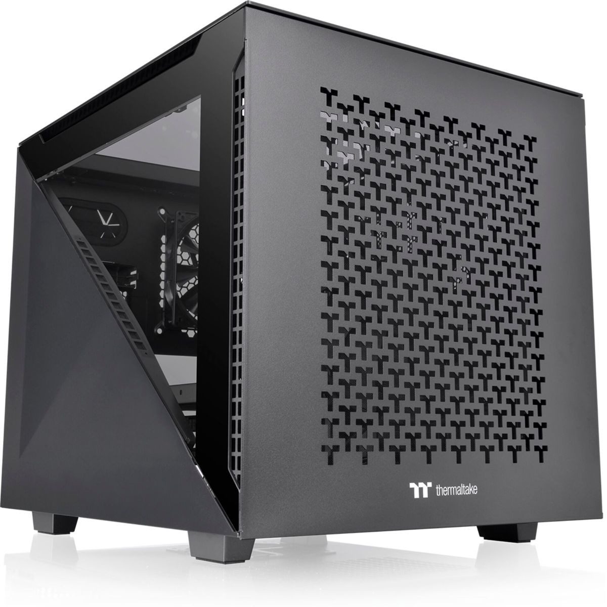 Thermaltake Корпуса ПК Divider 200 TG Air Black M-ATX