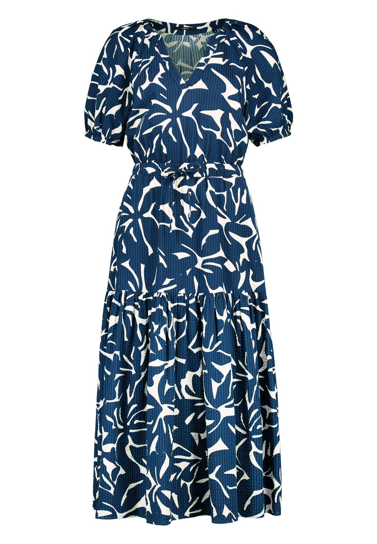 Zero Maxikleid Damen kurzarm Material.