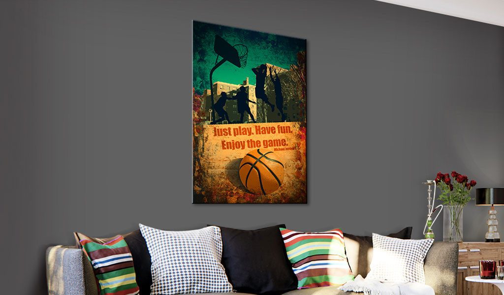 Artgeist Wandbild Enjoy the game