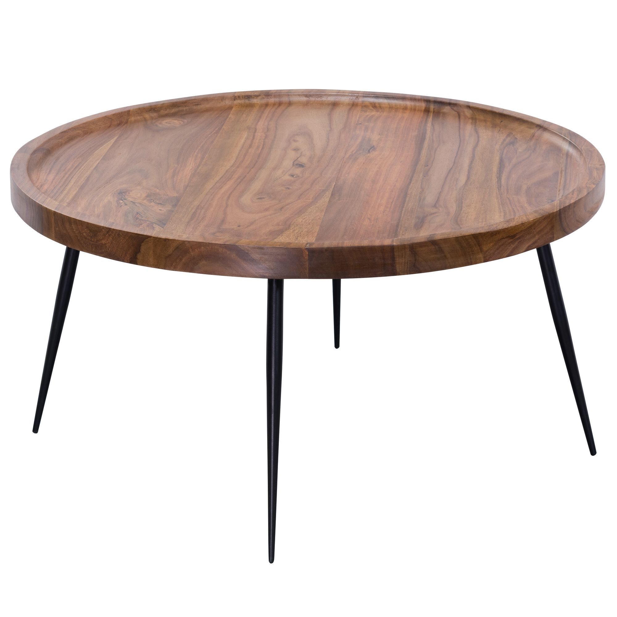 FINEBUY Couchtisch FB51040 (75x39x75 cm Massivholz günstig online kaufen