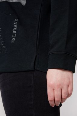 SOCCX Sweater mit Seitenschlitze
