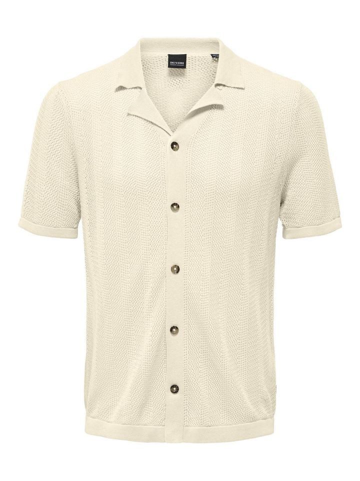 ONLY & SONS Kurzarmhemd – gestricktes Herren günstig online kaufen