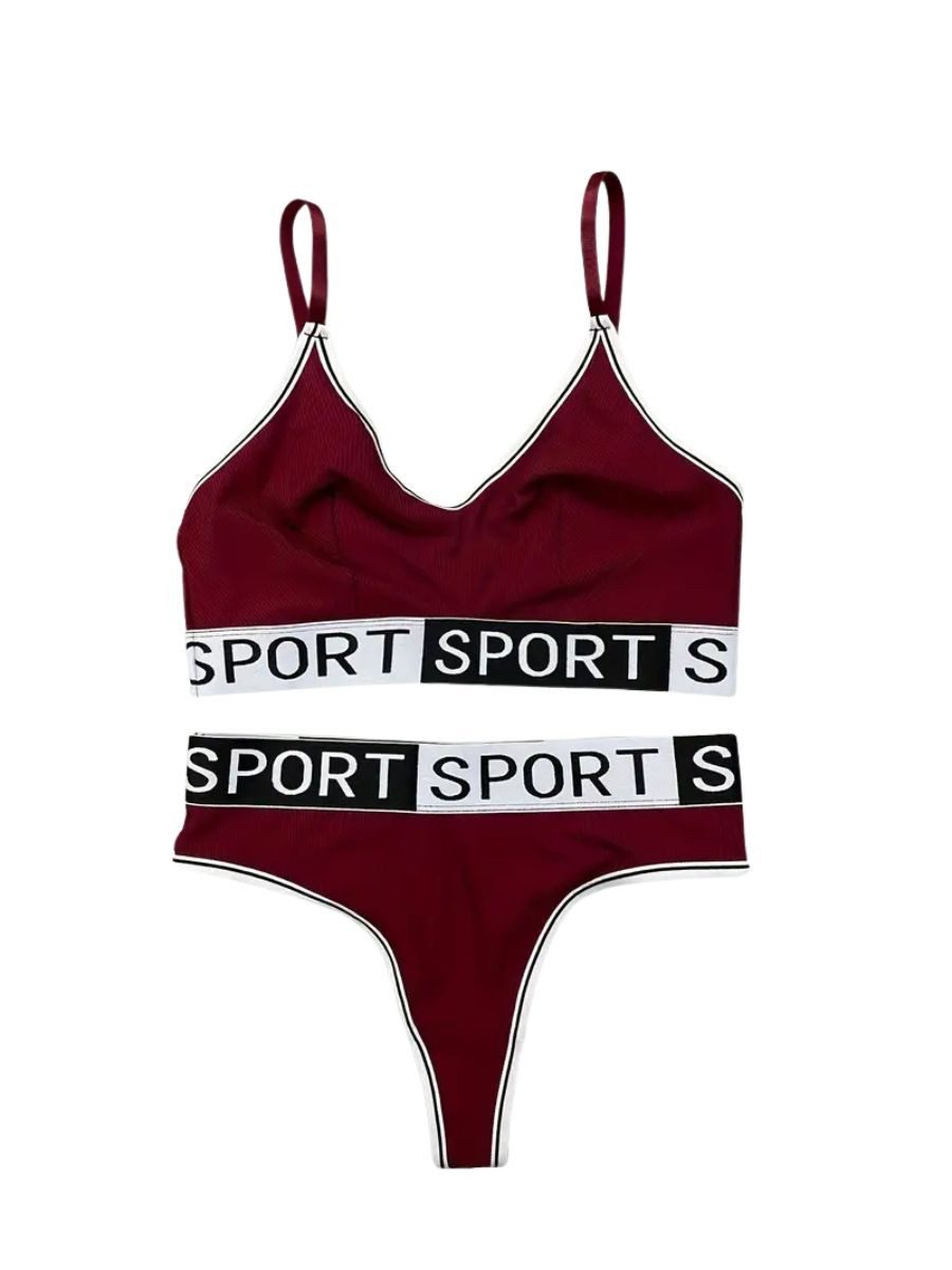 Elegant Love Set: Sport-BH Komfort Dessous-Set günstig online kaufen