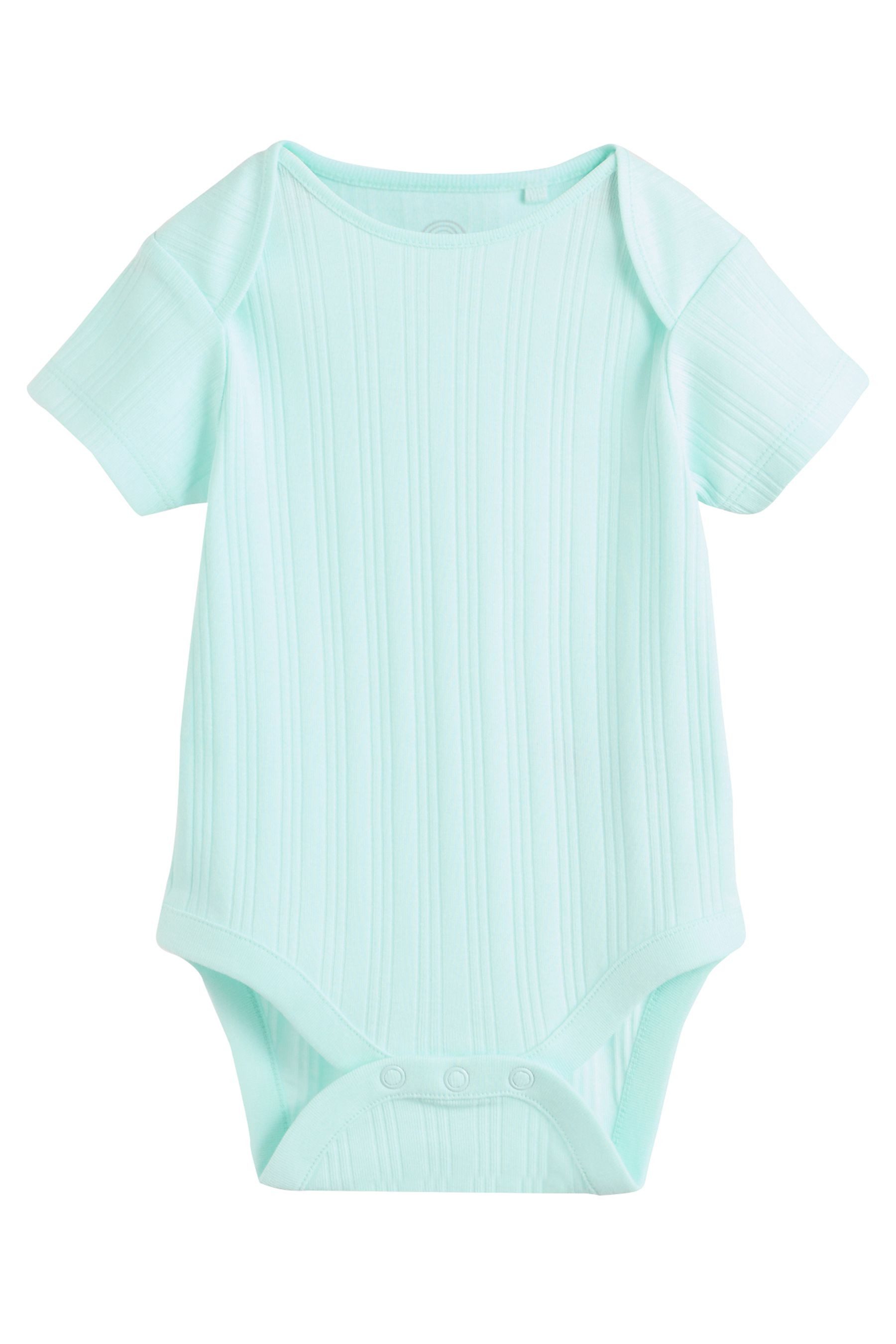 Next Kurzarmbody Kurzärmelige Babybodys im 5er-Pack (5-tlg)