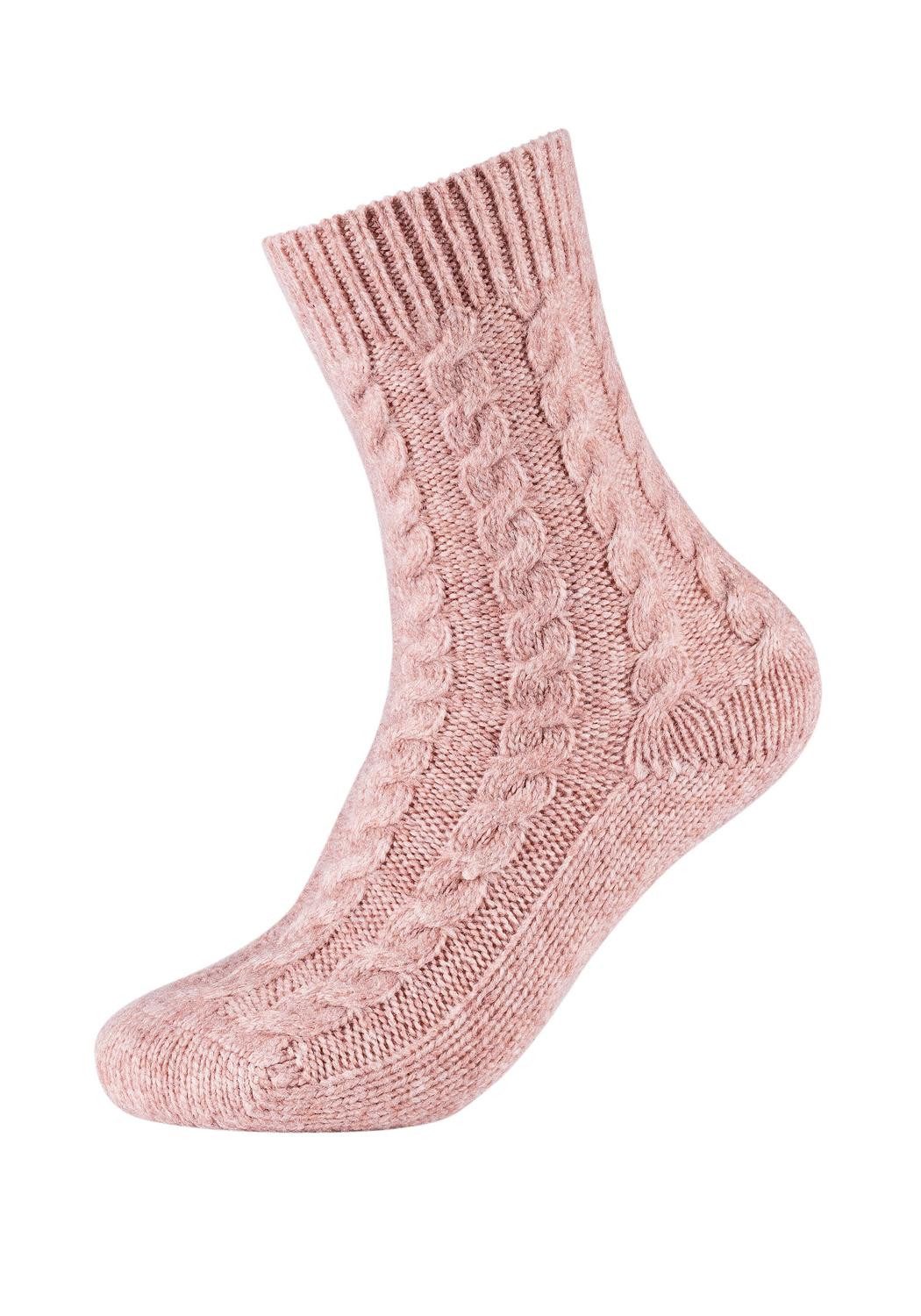 Socken Women cosy cable stitch Socks 1p