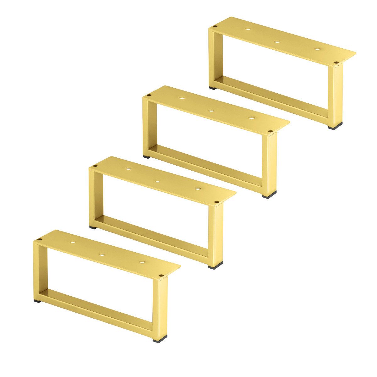 Prima-Online Мебельfuß Мебельfuß Rechteckiges Мебельbein, Ножки для мебели, Schrankfuß Sofafuß, H: 87mm