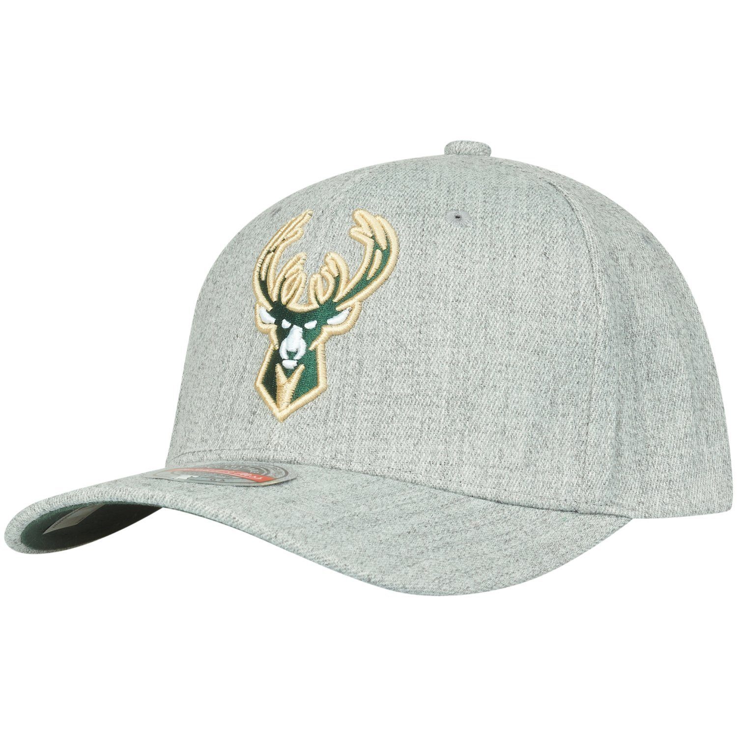 Mitchell & Ness Snapback Cap Stretch 2.0 Milwaukee Bucks heather