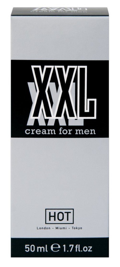 50 for ml HOT Cream - ml Gleitgel men - XXL HOT 50
