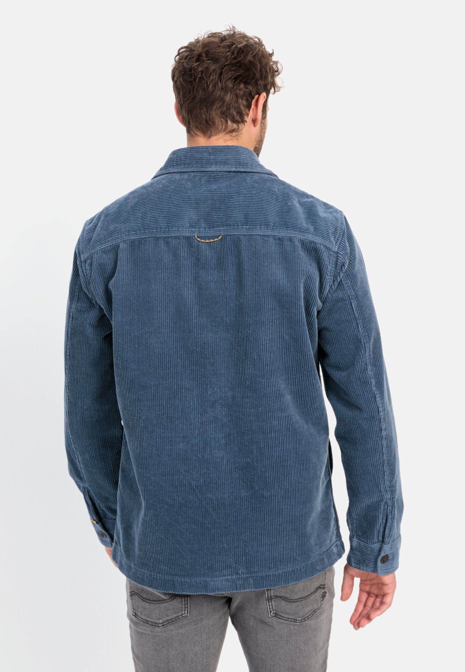camel active Hemdjacke aus reiner Baumwolle günstig online kaufen