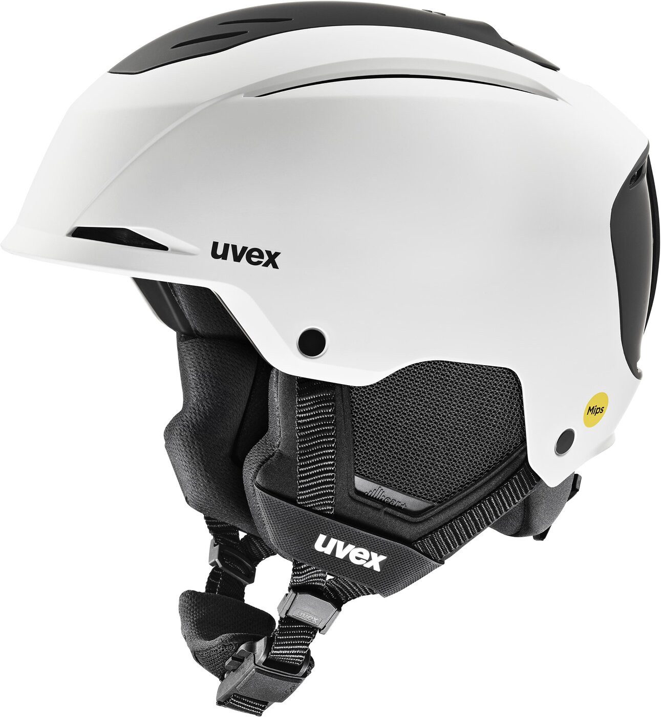 Uvex Skihelm uvex resolution MIPS WHITE-BLACK MATT