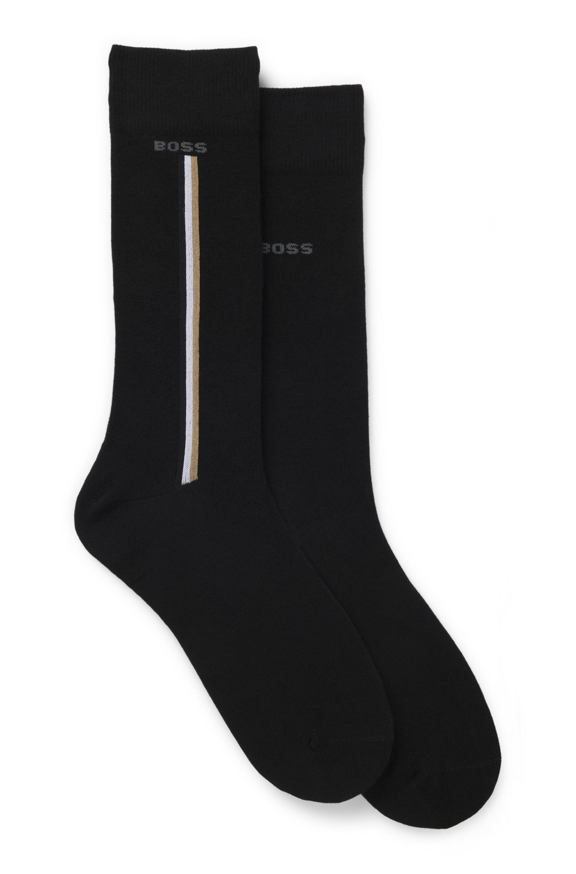 BOSS Businesssocken 2P RS Iconic CC (2-Paar) mit Kontraststreifen an der Se günstig online kaufen