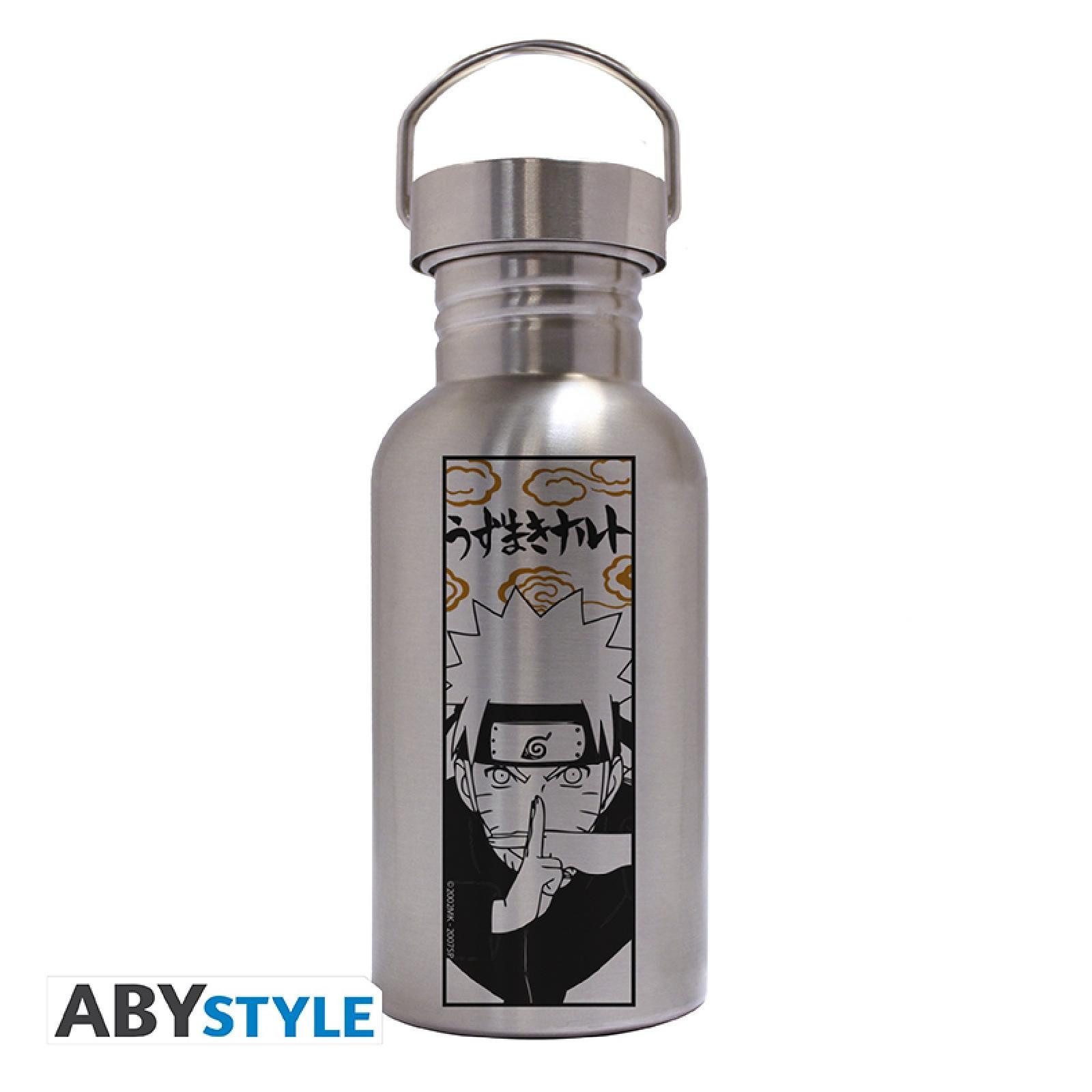 ABYstyle Trinkflasche NARUTO SHIPPUDEN - Canteen Steel Bottle - Naruto Jutsu