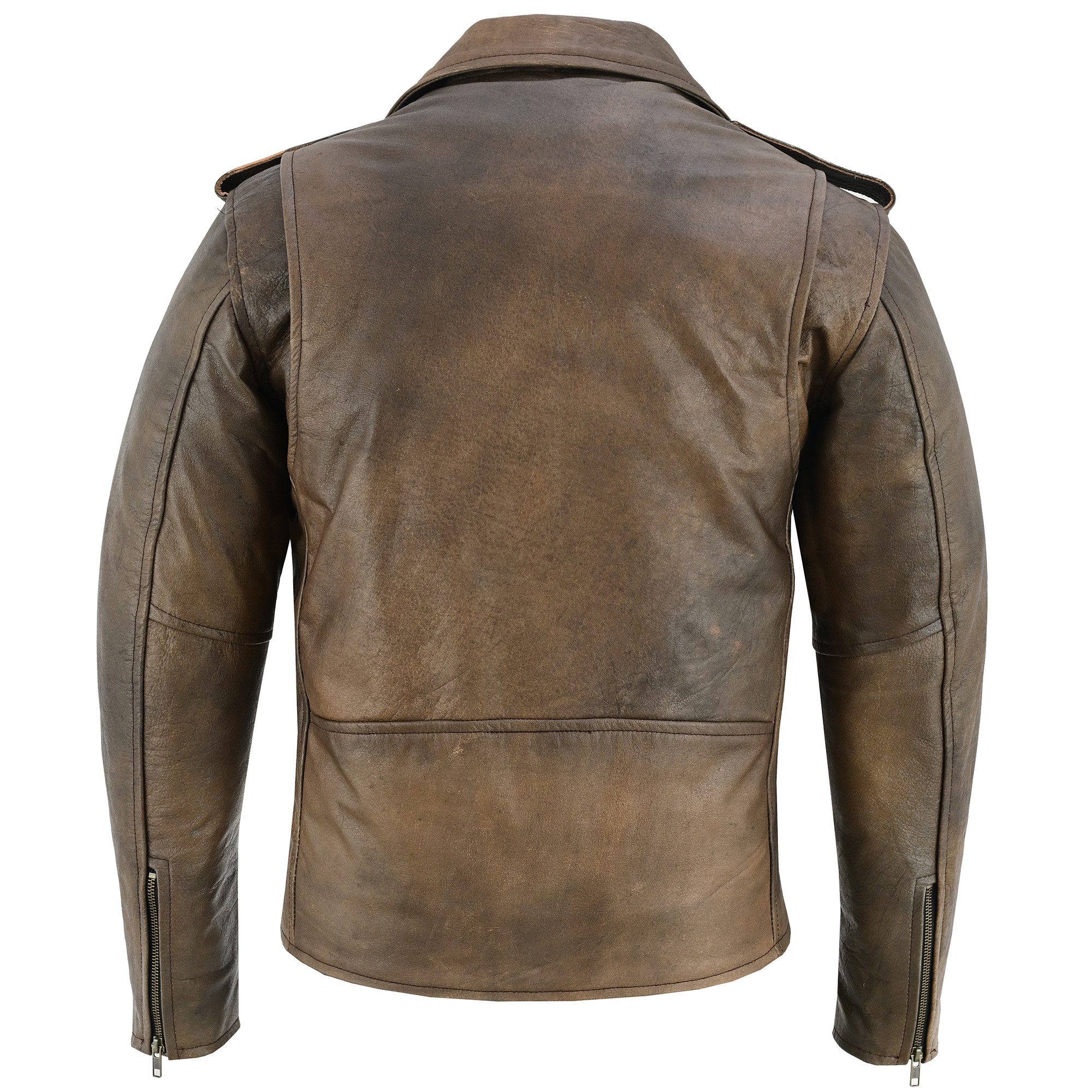 BULLDT Motorradjacke BLD418J Rockerjacke Chopper Lederjacke Brando Retro vintag