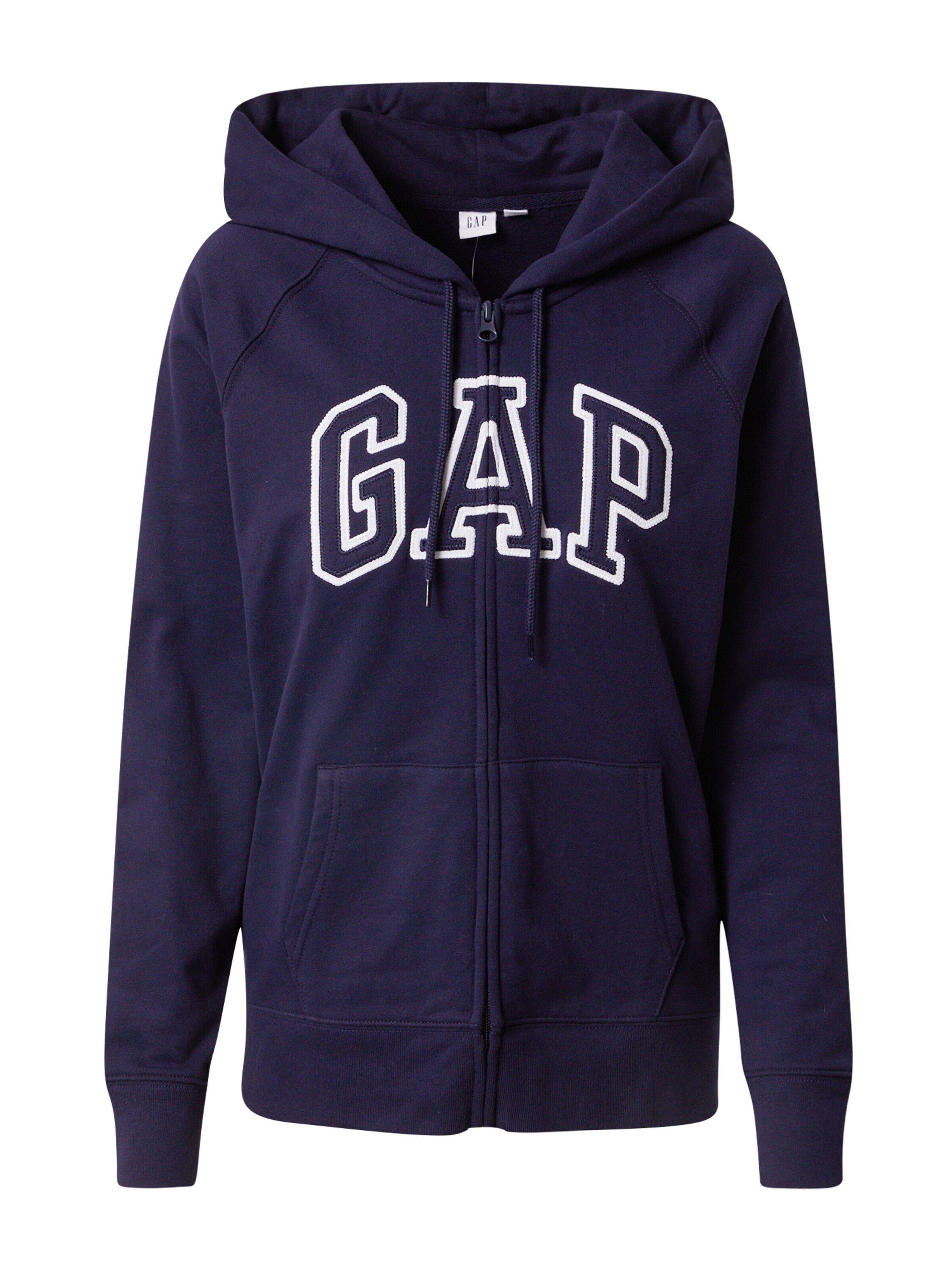 Sweatjacke GAP (1-tlg) Stickerei