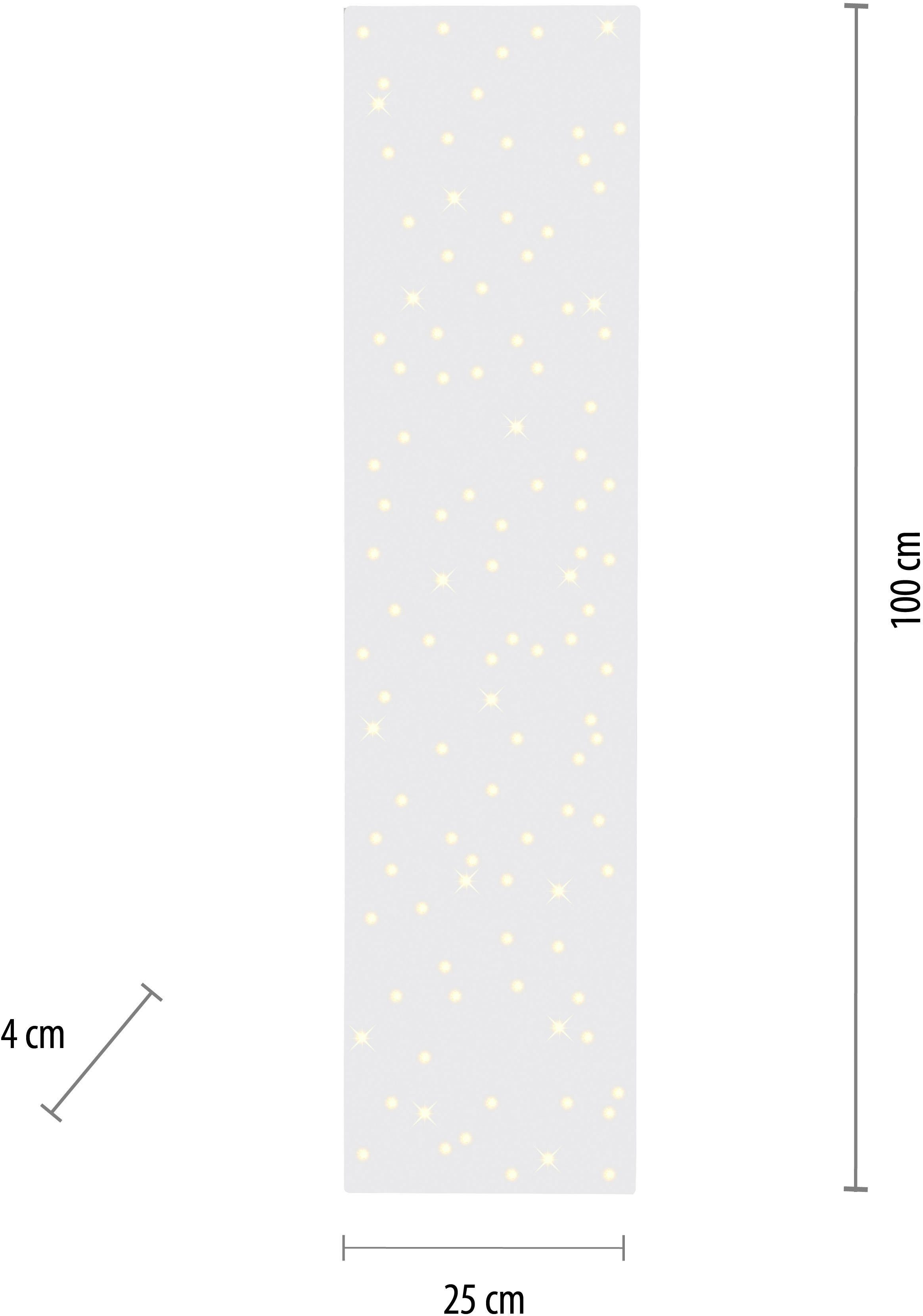 Leuchten Direkt Deckenleuchte SPARKLE, CCT - fest inkl., integriert, über - CCT Trennung LED Memory, warmweiß Netz, nach Fernbedienung, inkl. - Fernbedienung, vom Fernbedienung,Fernbedienung, Infrarot über kaltweiß, Infrarot