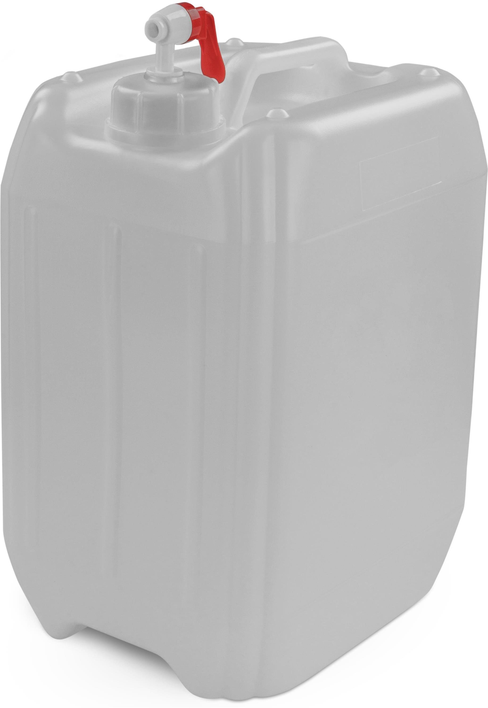 normani Kanister Wasserkanister Carry 20 Liter (1 St), Wasserbehälter Trinkwasserkanister Campingkanister Outdoorkanister mit Hahn Lebensmittelecht | Kanister