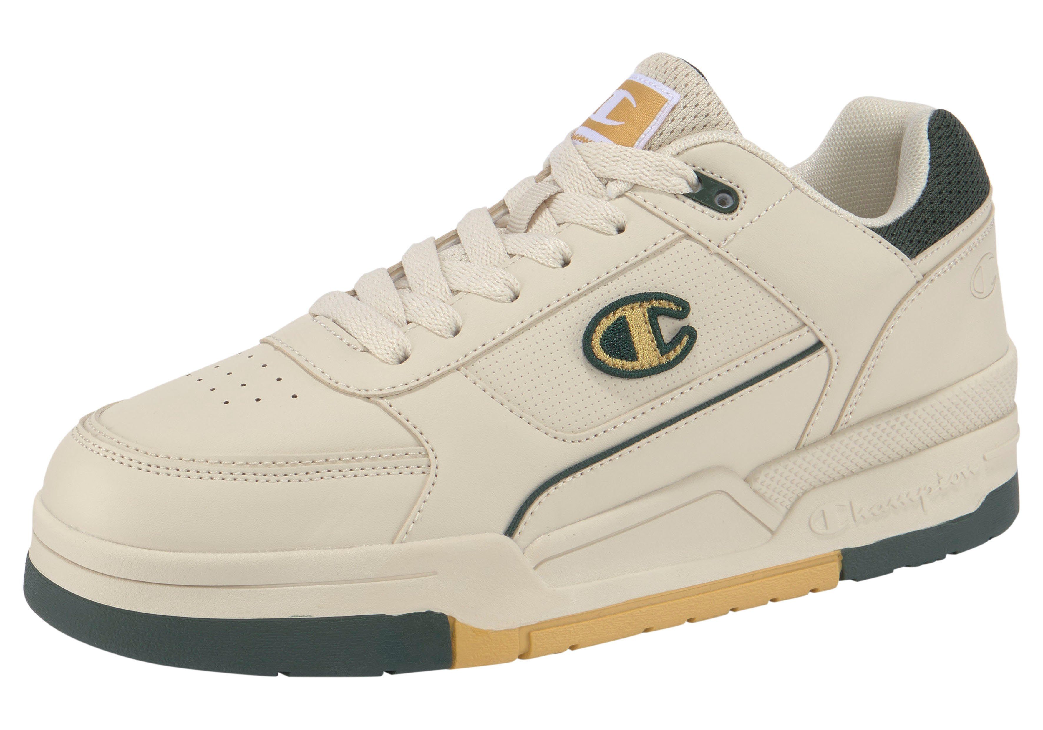 Champion HERITAGE Sneaker beige-grün REBOUND LOW