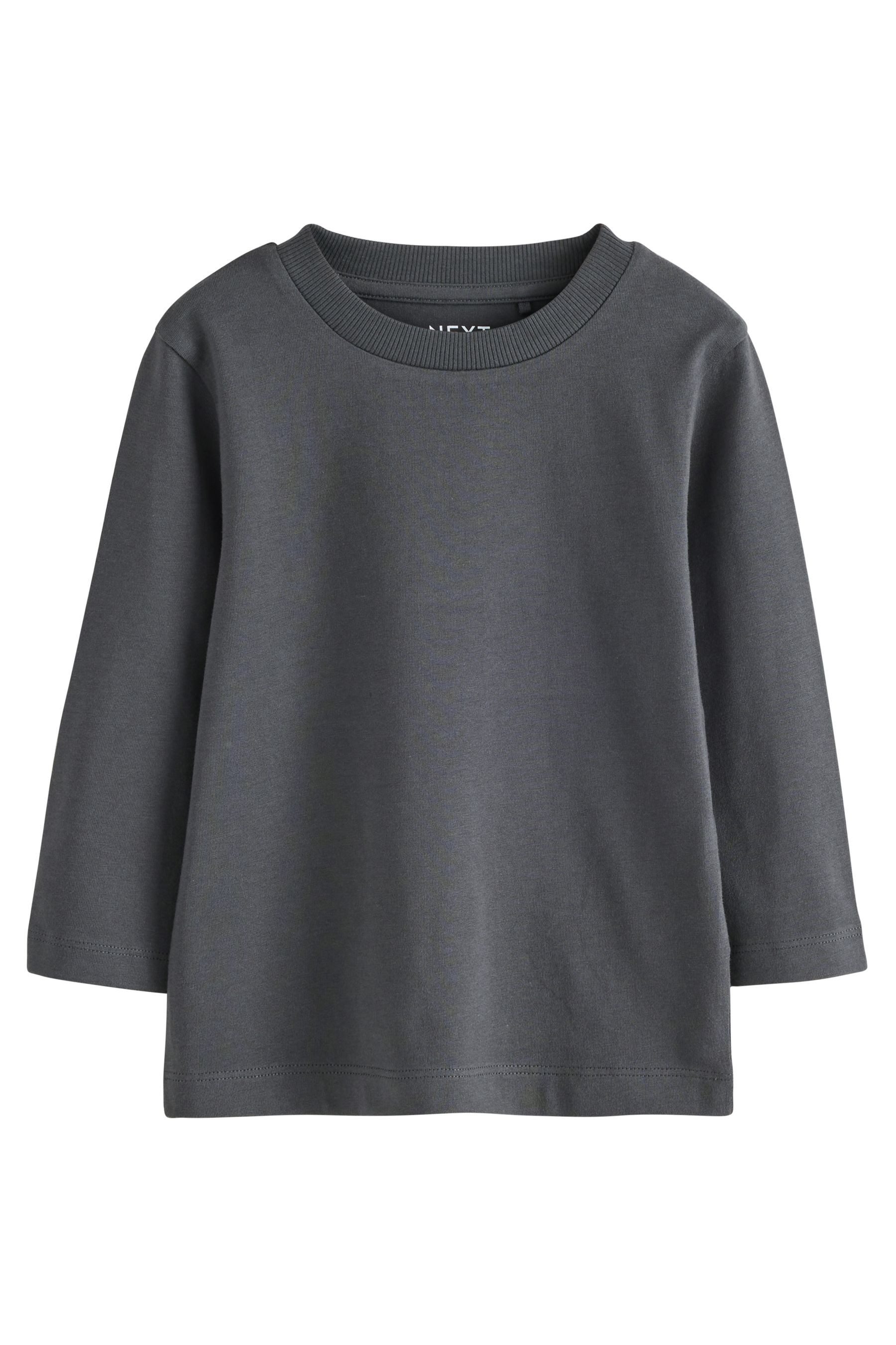 Next Langarmshirt Einfarbiges Shirt (1-tlg)