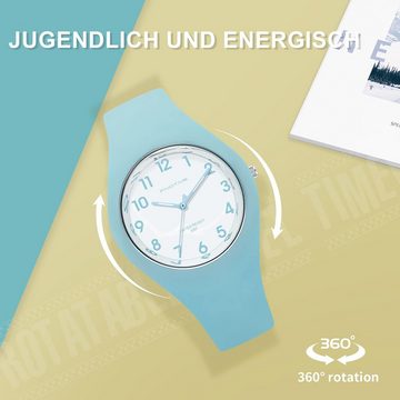 findtime Modische Handgelenk Watch, mit Analog Quarz Wasserdicht Sportuhr Am besten langlebiger Qualität