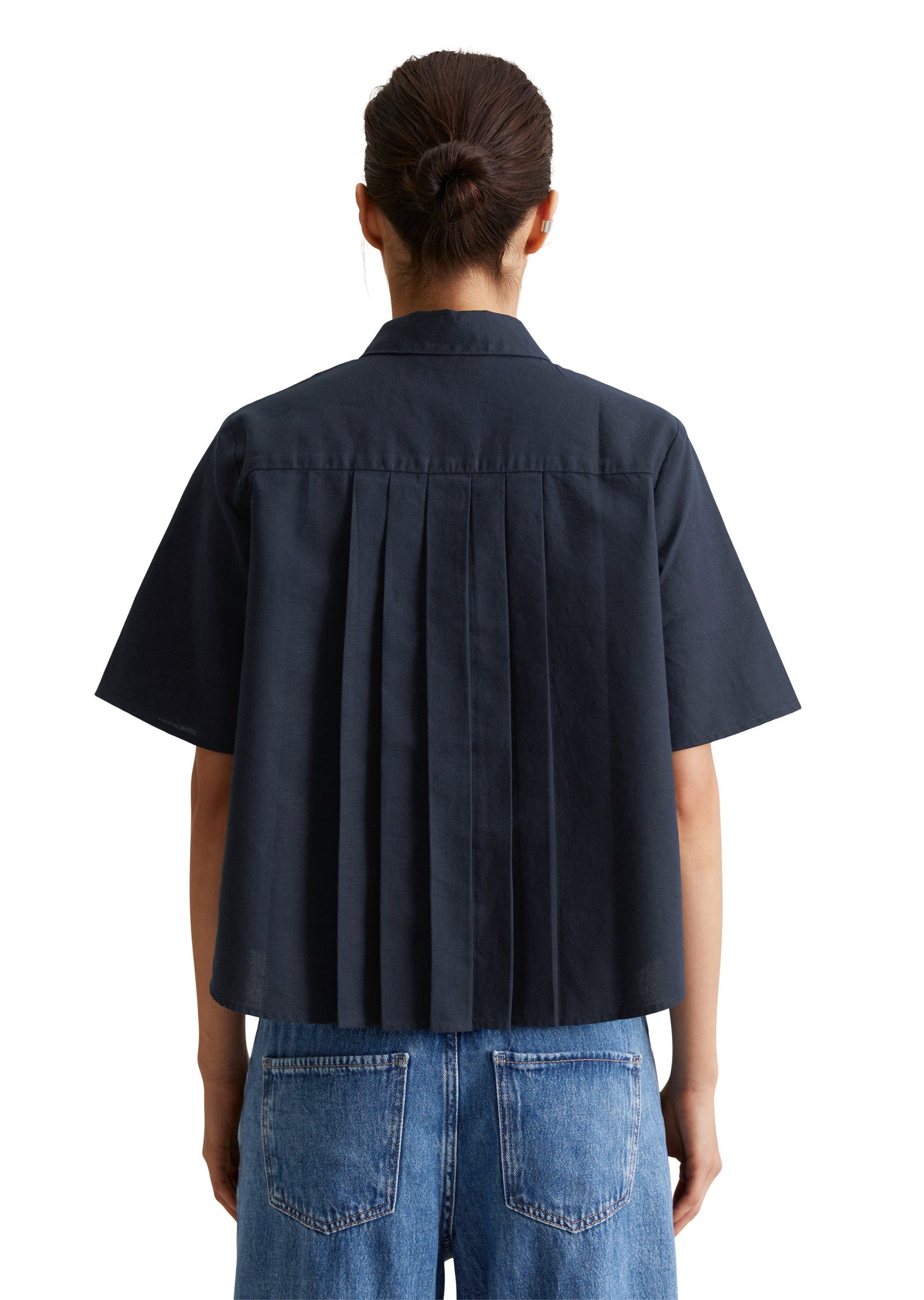 Marc O'Polo DENIM Kurzarmbluse günstig online kaufen