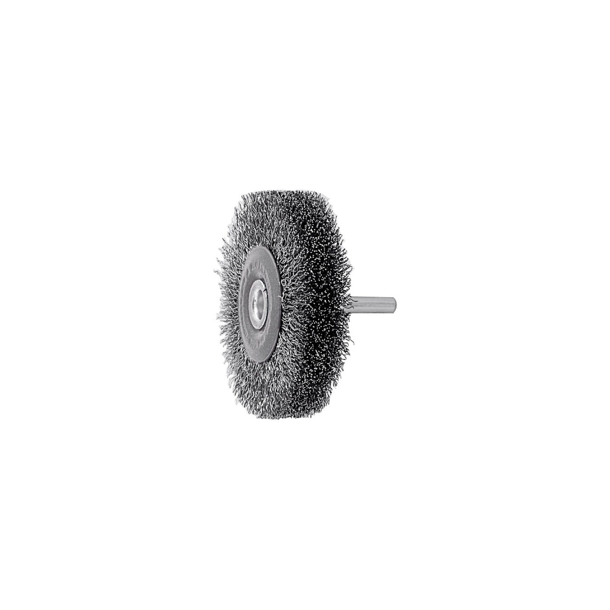 Lessmann Rundbürste Lessmann Schaft-Rundbürste Stahldraht 0,20 mm, Bürsten-⌀xBesatzbreite:
