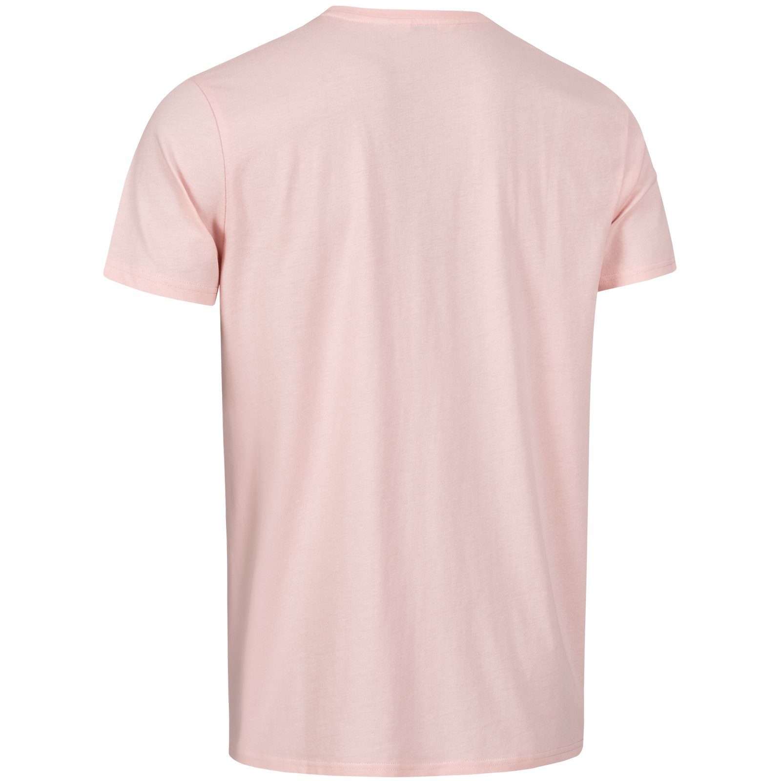 Pastel T-Shirt Lonsdale ENDMOOR Rose/White