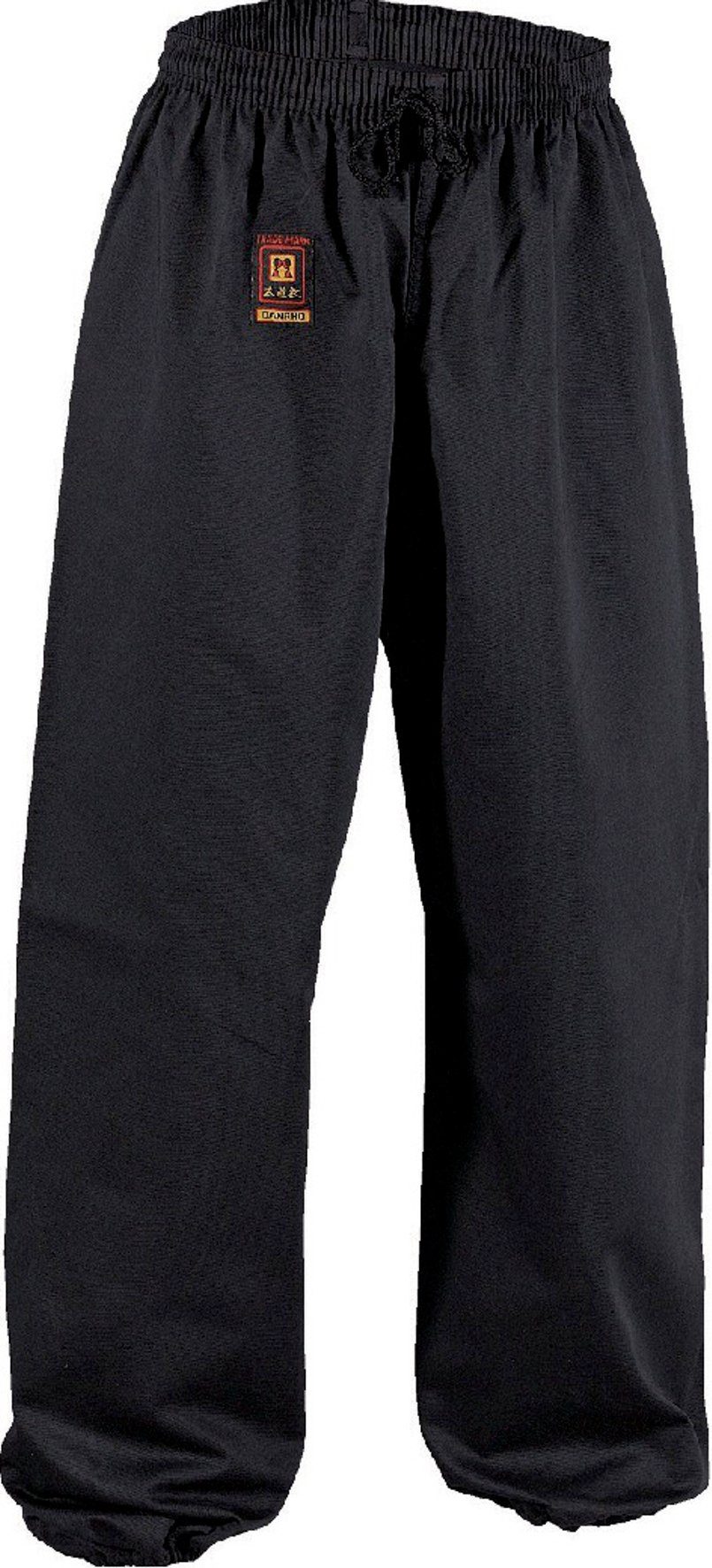 Danrho Sporthose Kung Fu Hose Tai Thai Chi Wushu Yoga Qi Gong Wing Tsung Pant Wu Shu (sehr bequem, 100% Baumwolle) 100% Baumwolle, Elastikbündchen an den Beinenden.