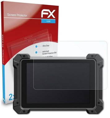 atFoliX Schutzfolie Displayschutz für Autel MaxiCOM MK908 Pro, (2 Folien), Ultraklar und hartbeschichtet