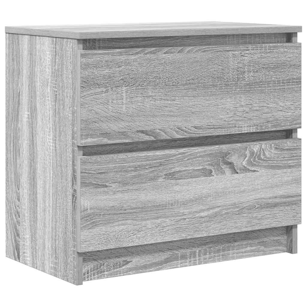 vidaXL TV-Schrank TV-Schrank Grau Sonoma 60x35x54 cm Holzwerkstoff (1-St)