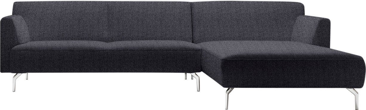 hülsta sofa 317 in Optik, schwereloser Ecksofa minimalistischer, Breite cm hs.446