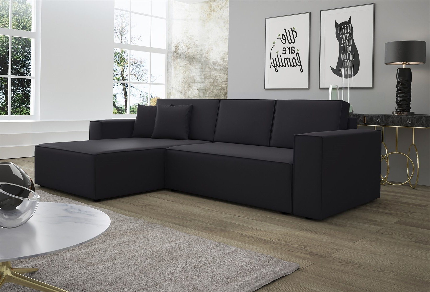 Fun Möbel Ecksofa Ecksofa Schlafsofa Sofa günstig online kaufen
