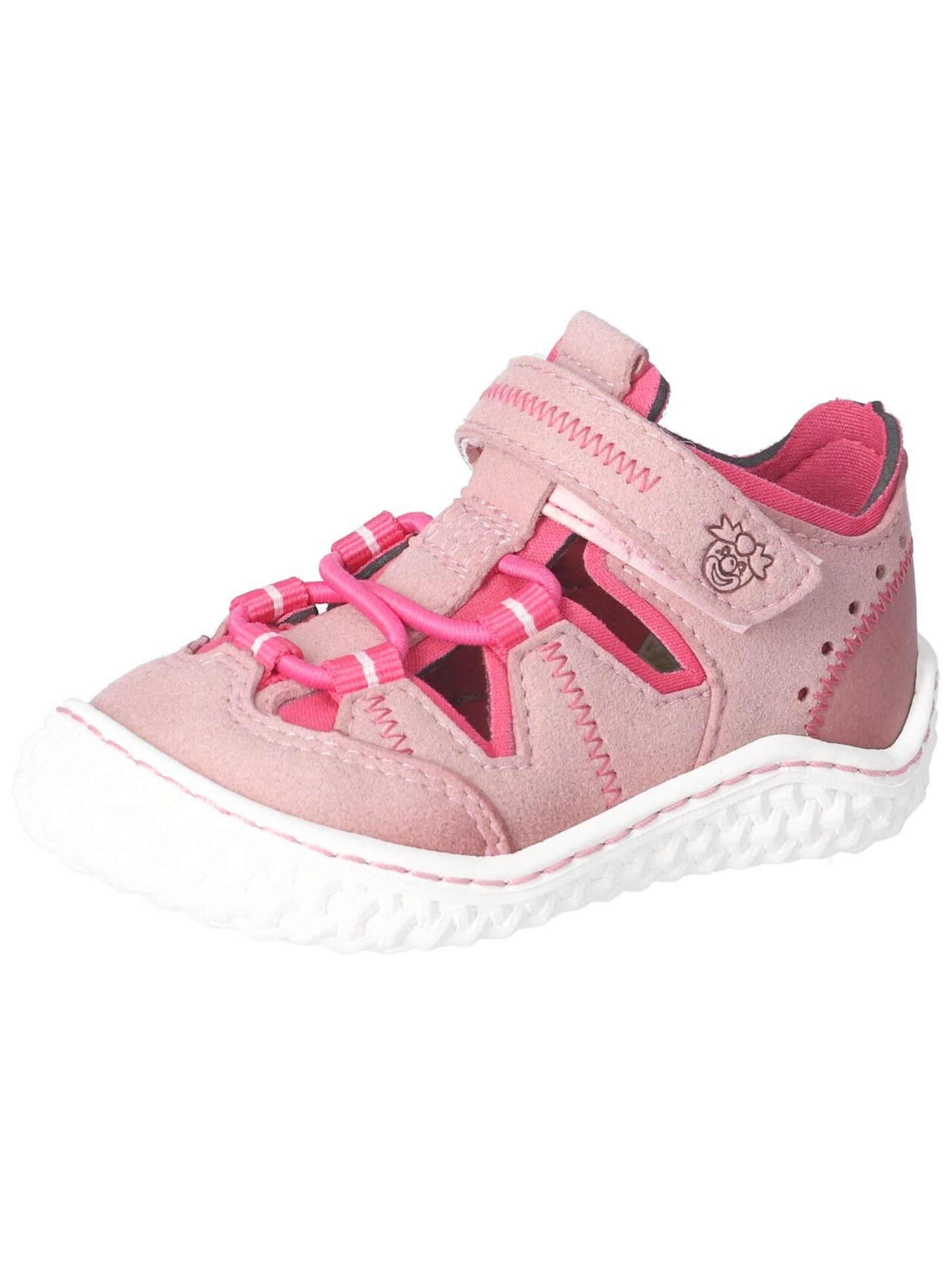 Halbschuhe Lederimitat/Textil Klettschuh