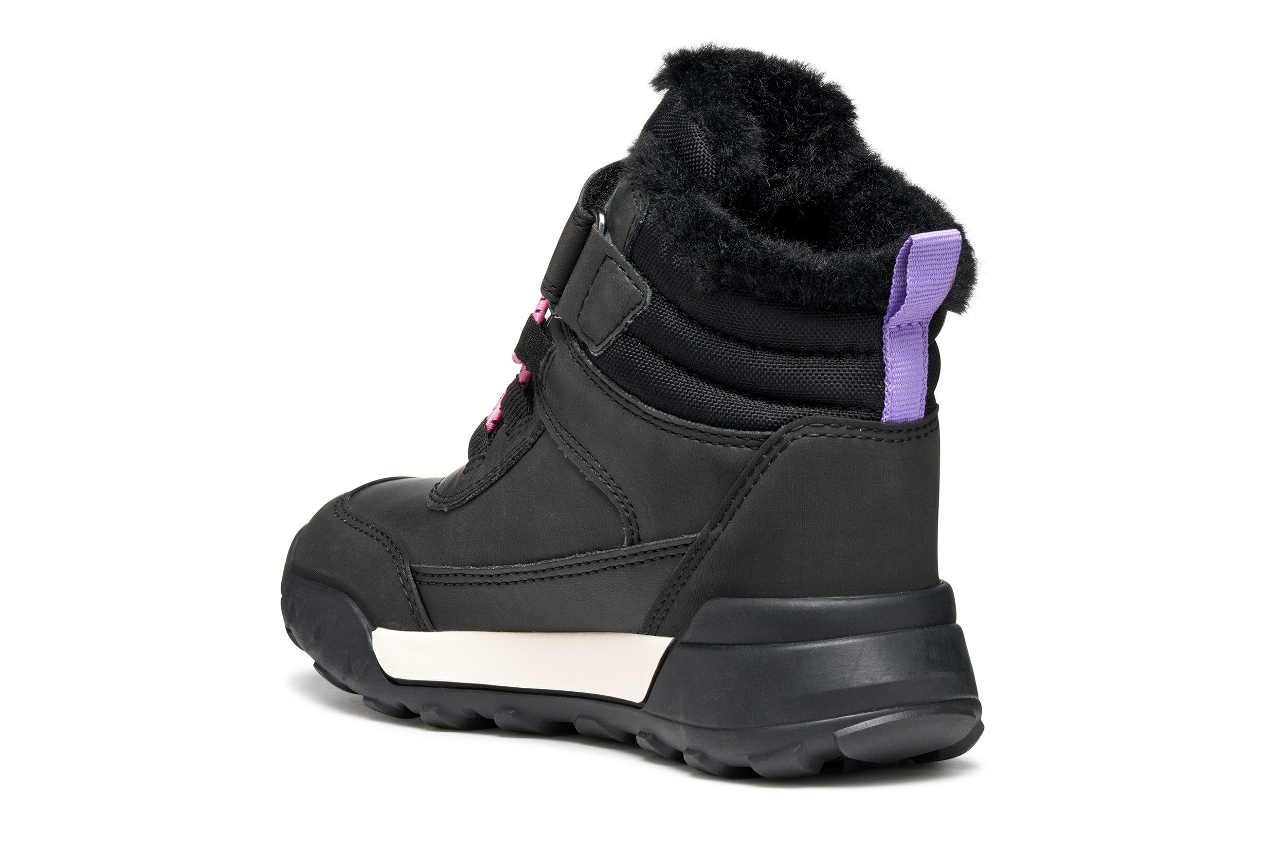 Geox J TREKKYUP GIRL B AB Winterboots Freizeitstiefel, Boots mit Warmfutter, Größenschablone zum Download