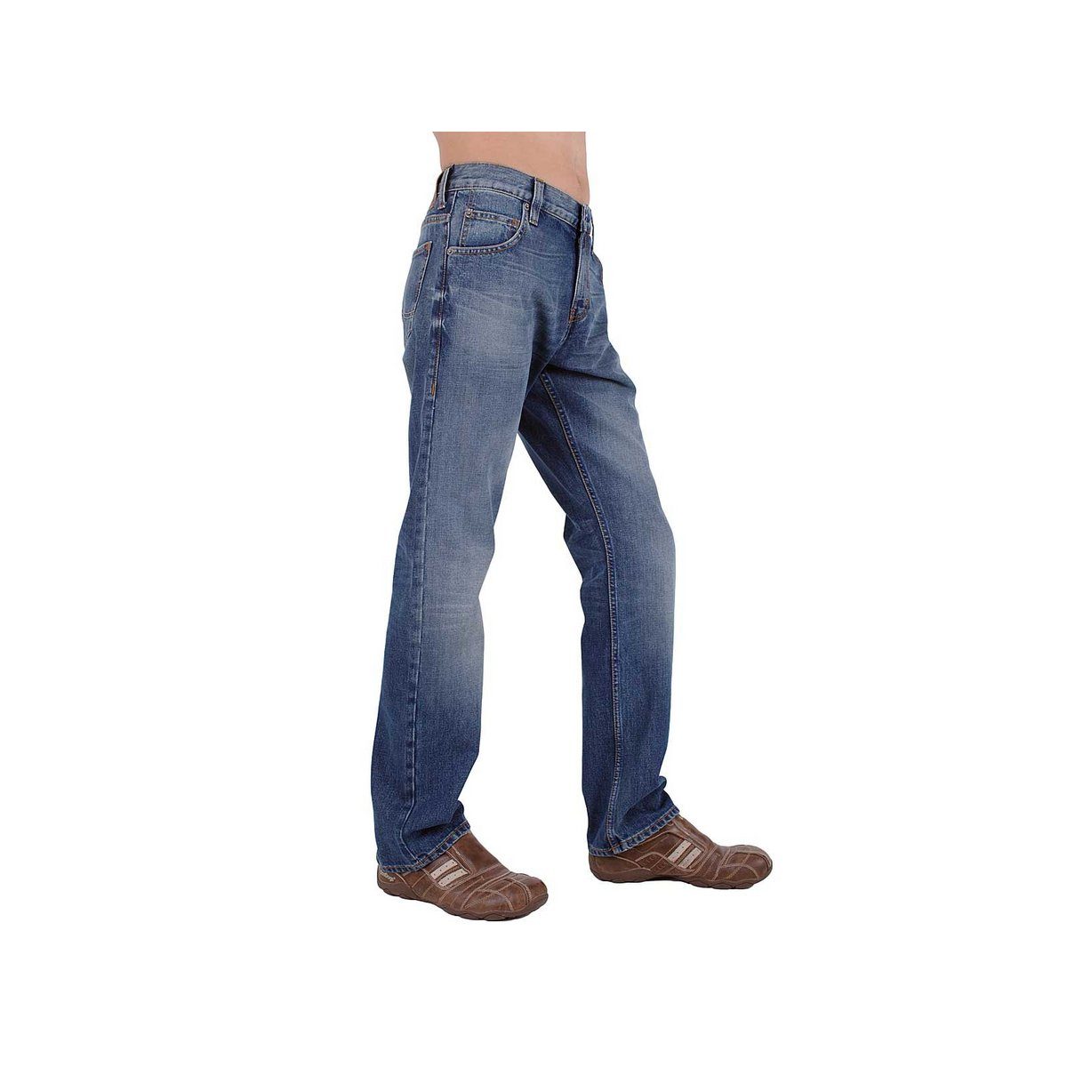 (1-tlg) blau 5-Pocket-Jeans MUSTANG