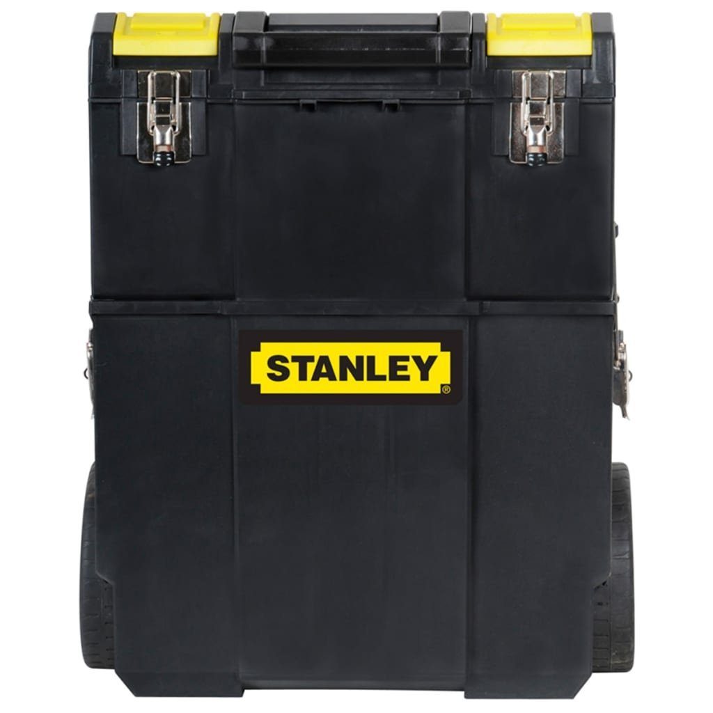 & Black Werkzeugbox 1-70-326 Decker STANLEY Stanley Schwarz by Mobile Montagebox Kunststoff