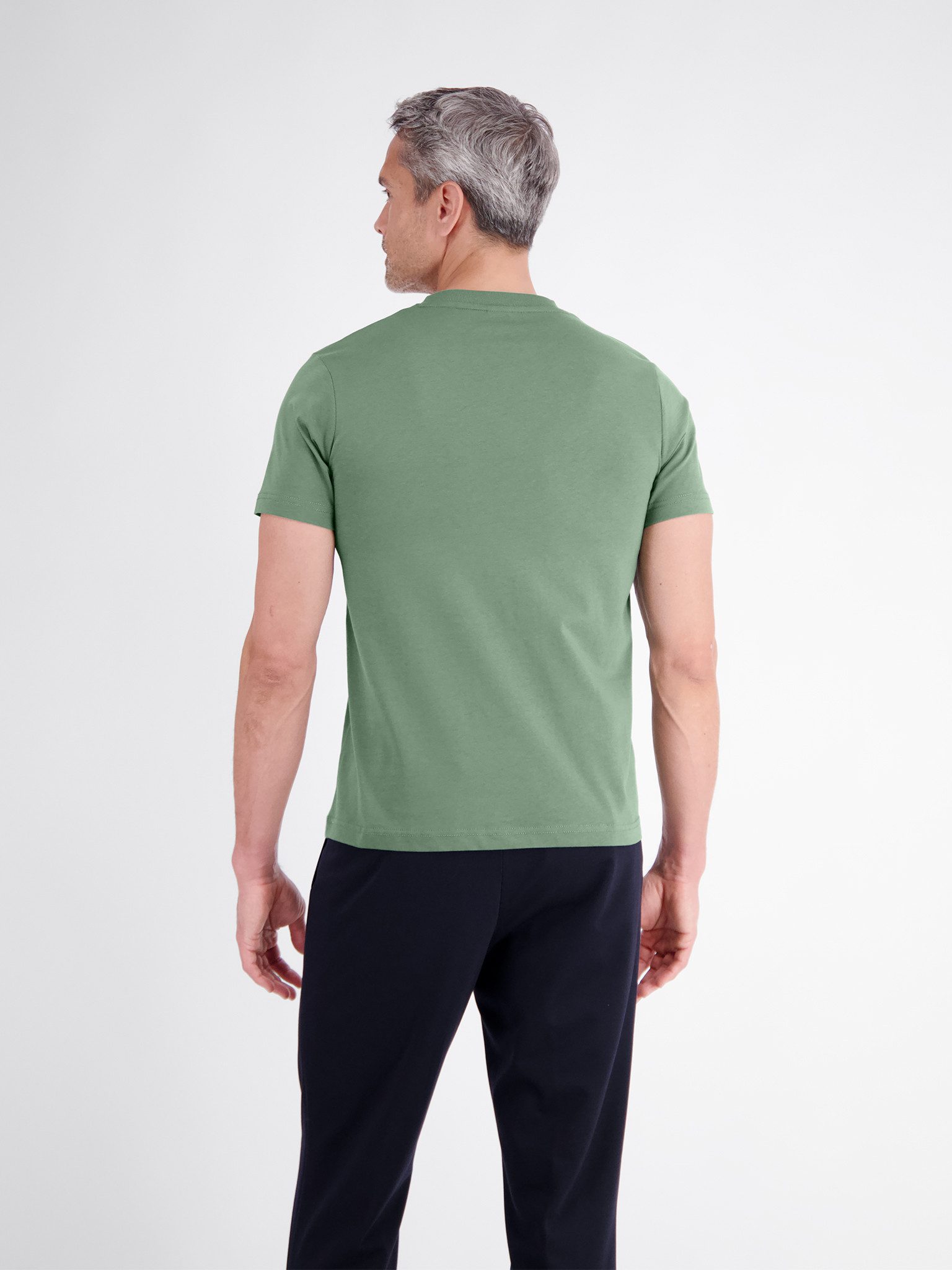 LERROS Kurzarmshirt Sommershirt mit Schriftzug – Bild 2 von 4