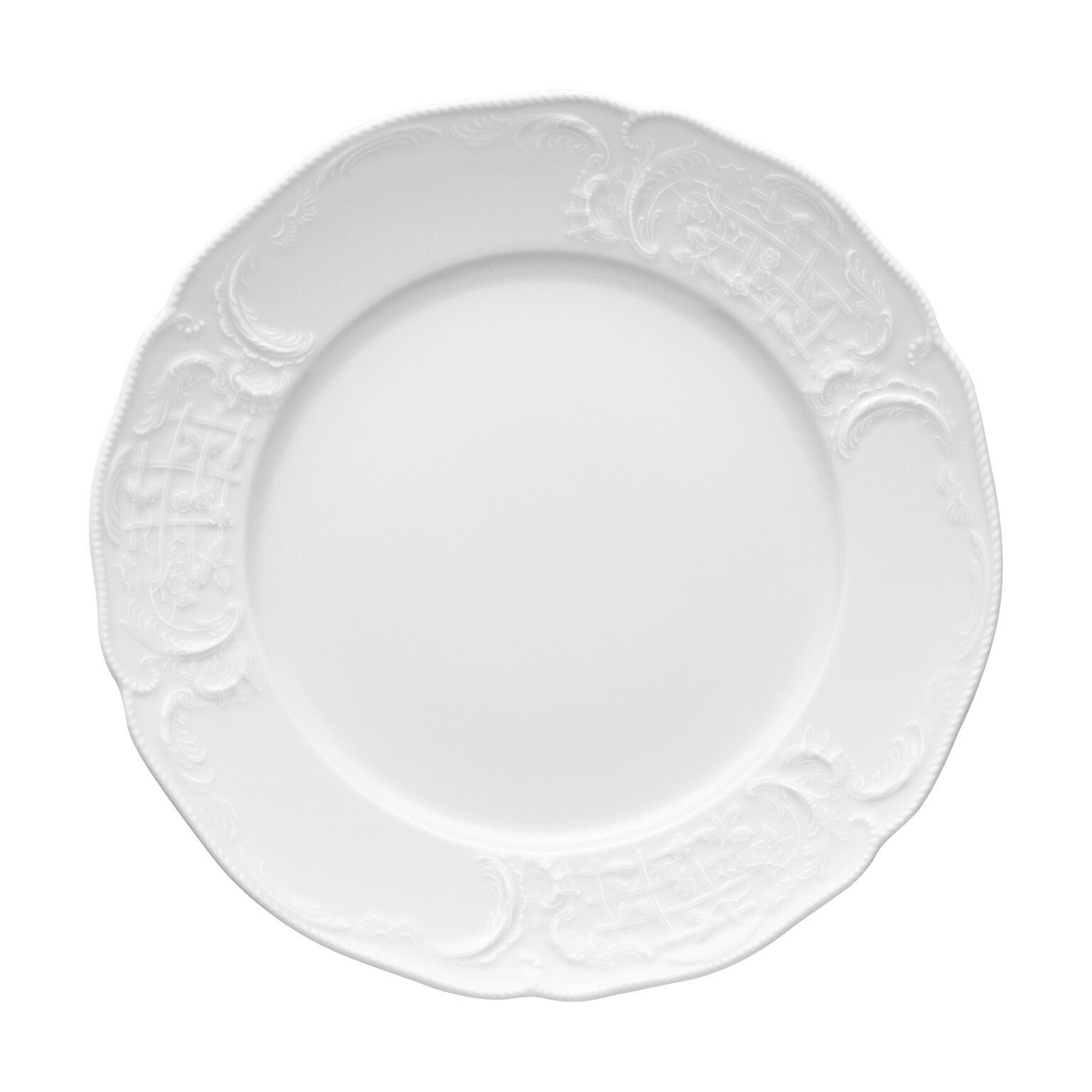 Rosenthal Platzteller Rosenthal Sanssouci weiss Platzteller, Porzellan