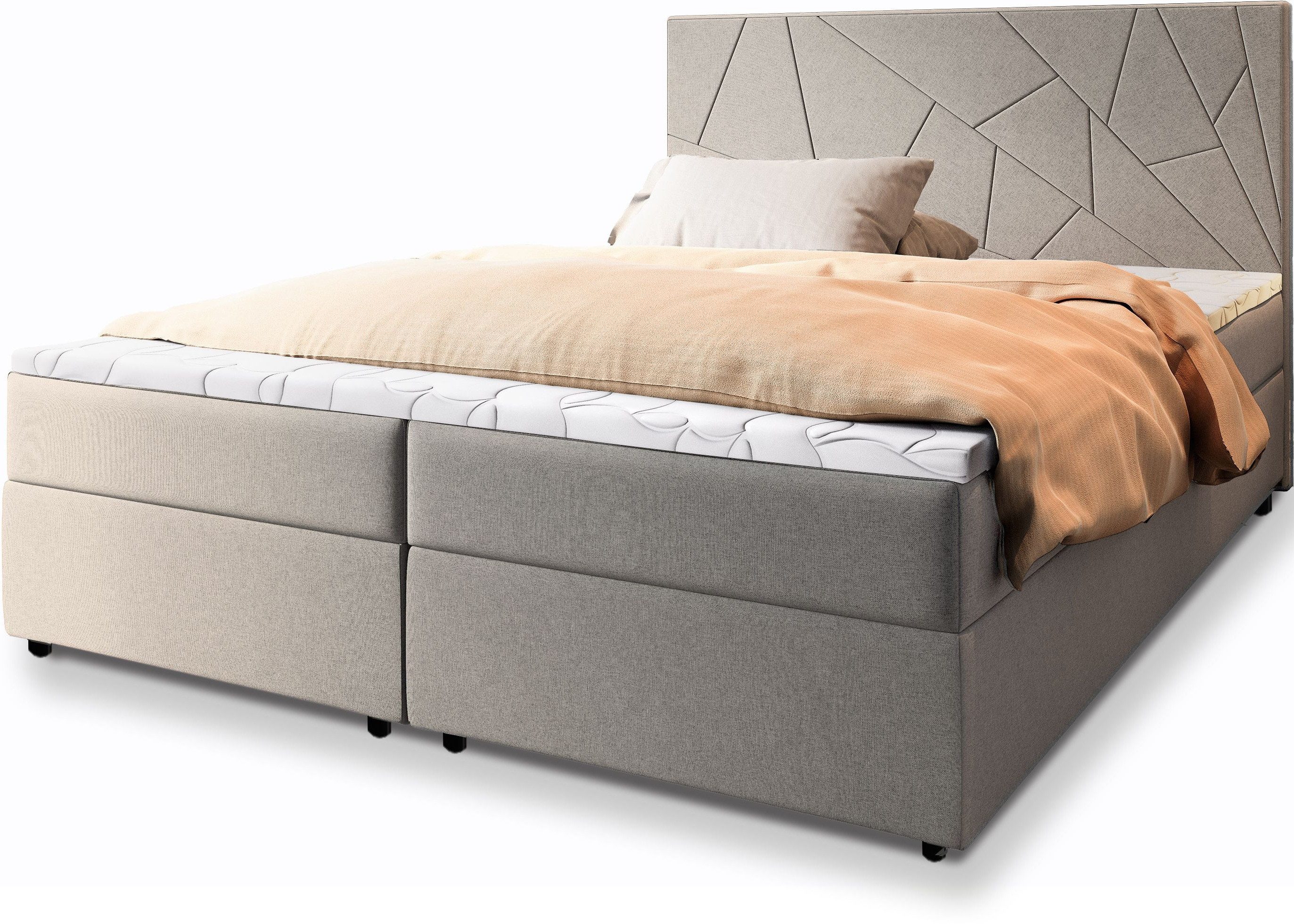 Masseno Boxbett MADO 140x200 cm mit günstig online kaufen