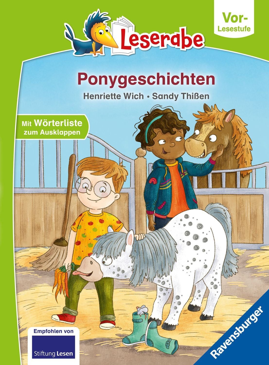 Leserabe Vor-Lesestufe - Ponygeschichten / Henriette Wich