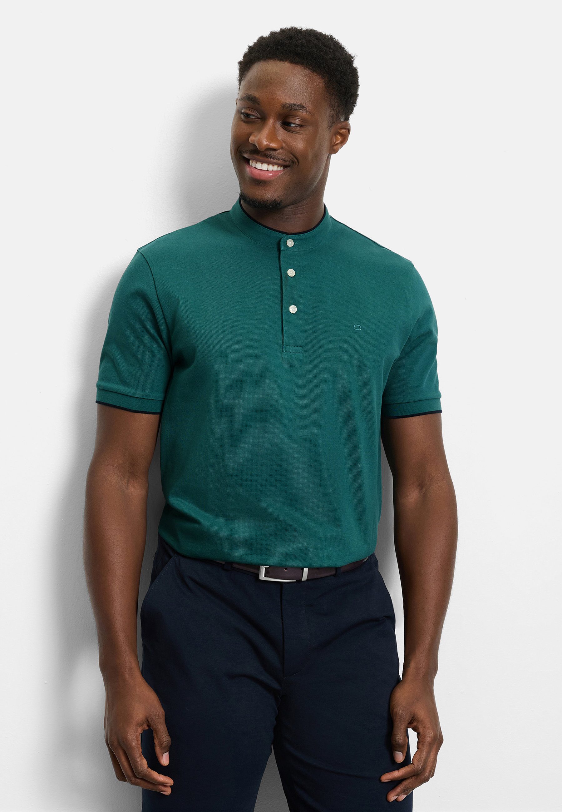 OLYMP Poloshirt OLYMP Casual Wirk, Polo