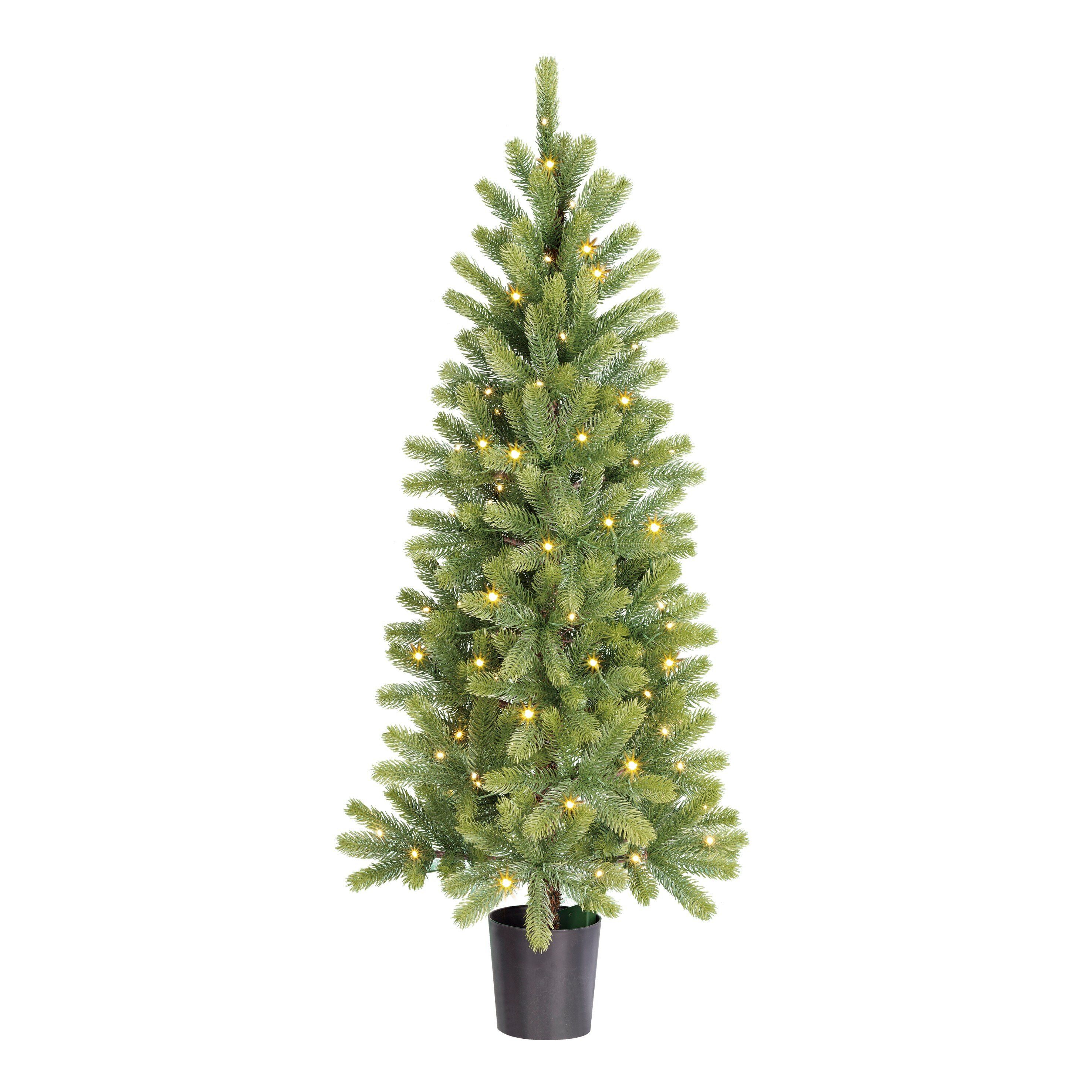 Black Box Trees Künstlicher Weihnachtsbaum Black Box Trees Nagoya Weihnachtsbaum led gruen warm weiss 80L 212 TIP