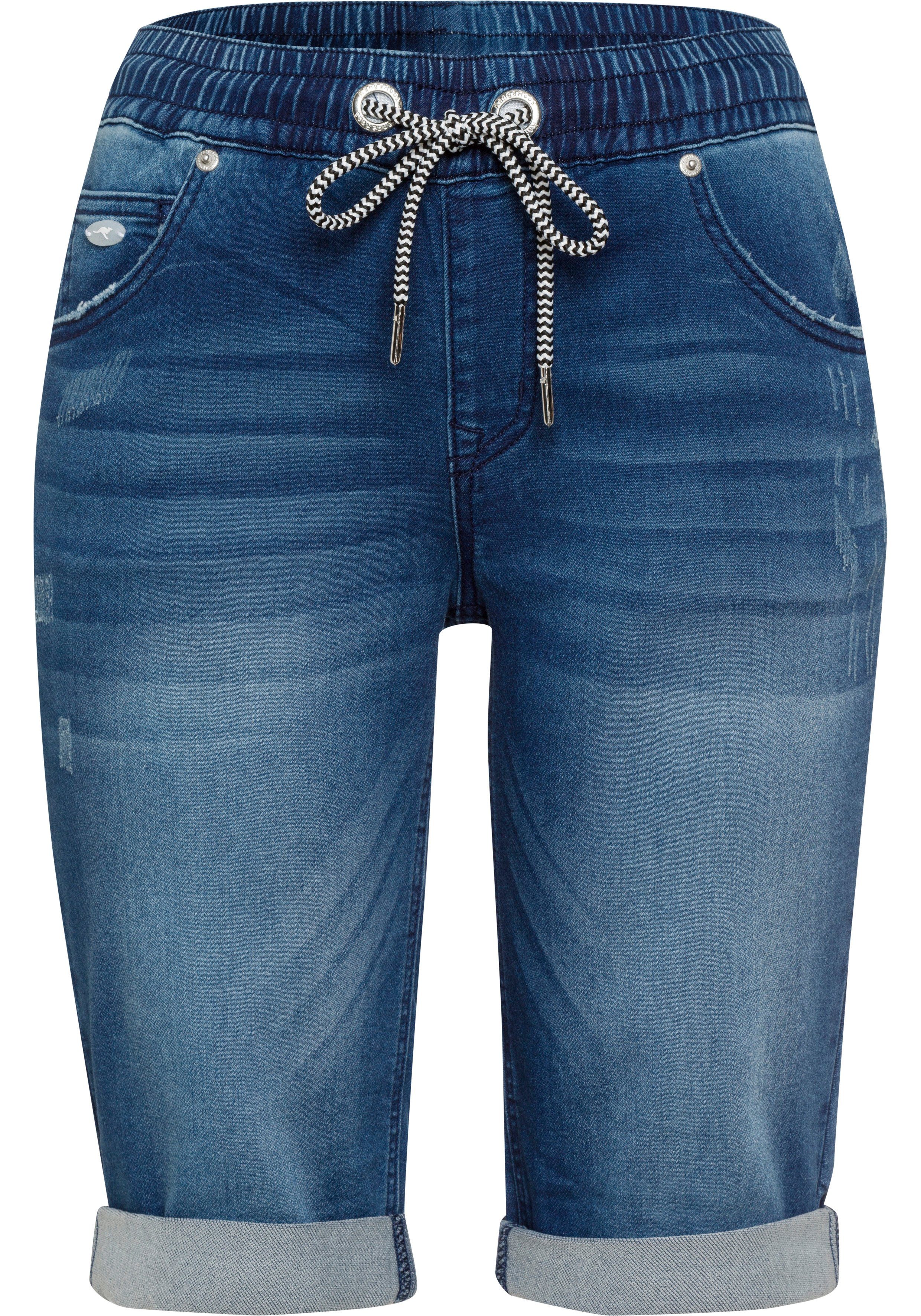 Jogg-Jeansbermudas