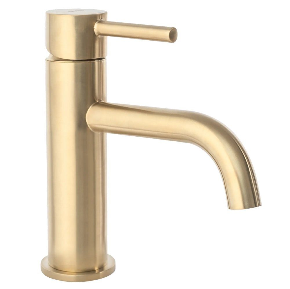 wohnwerk.idee Badarmatur Waschbeckenarmatur Wasserhahn Gold Einhebelmischer günstig online kaufen