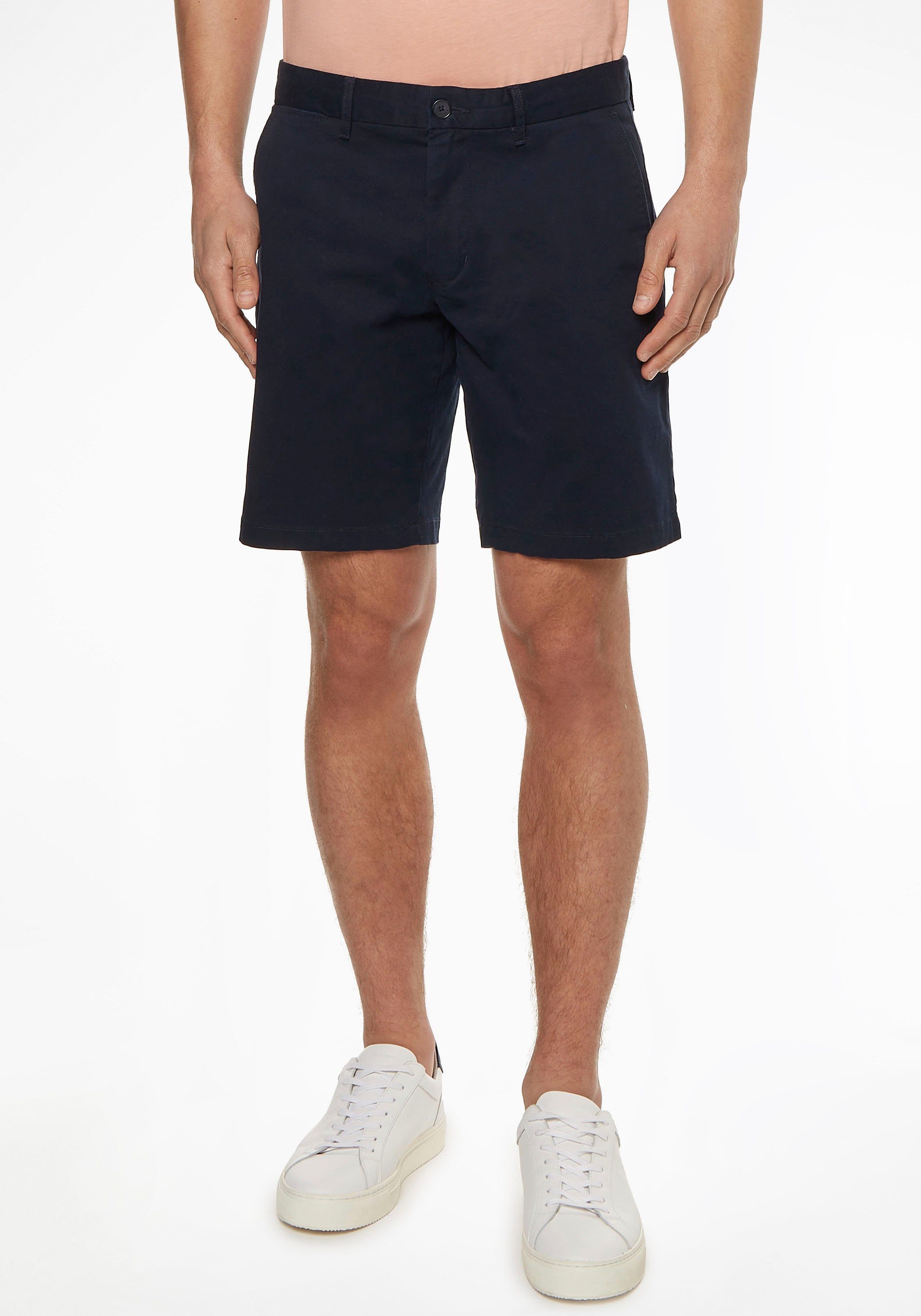 Tommy Hilfiger Chinoshorts BROOKLYN SHORT 1985 in klassischem Design desert sky