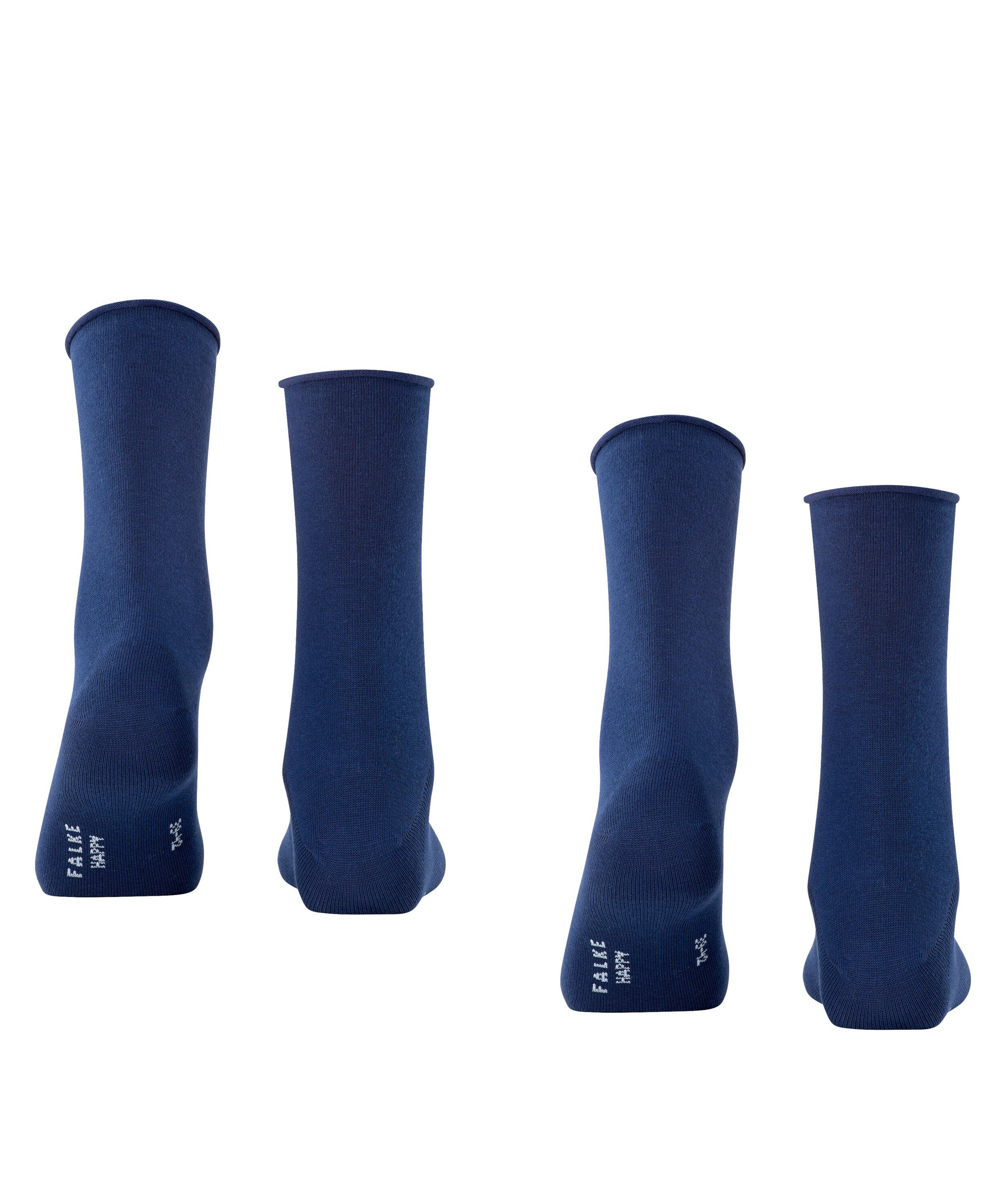FALKE Socken Happy 2-Pack Socken (2-Paar) Set aus 2 Paar Baumwollstrümpfen