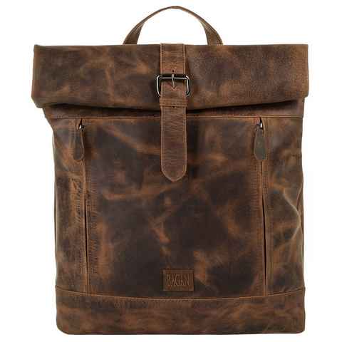 Bagan Cityrucksack, echt Leder