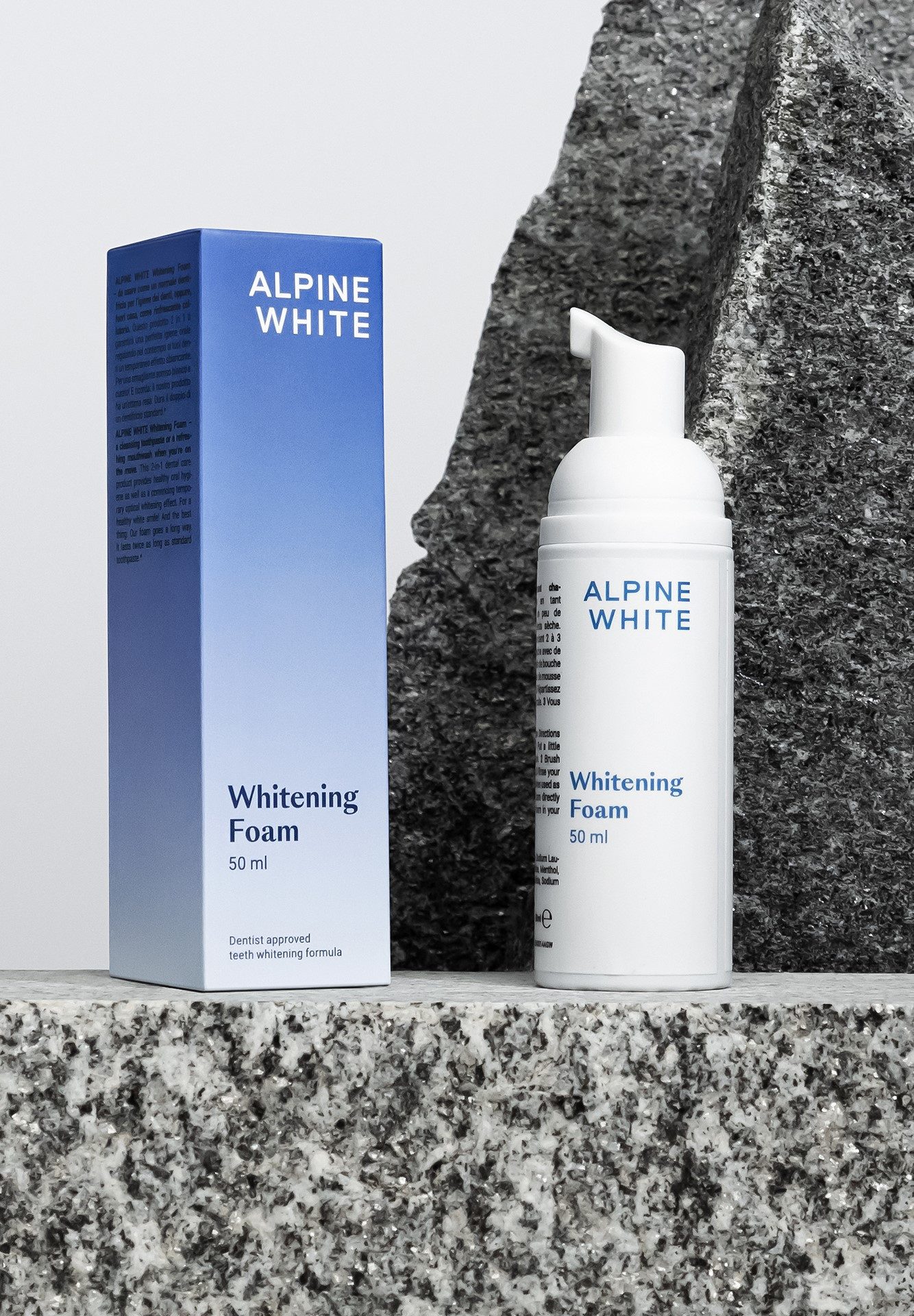 ALPINE WHITE Zahnbleaching-Kit, für sofort weißere Zähne