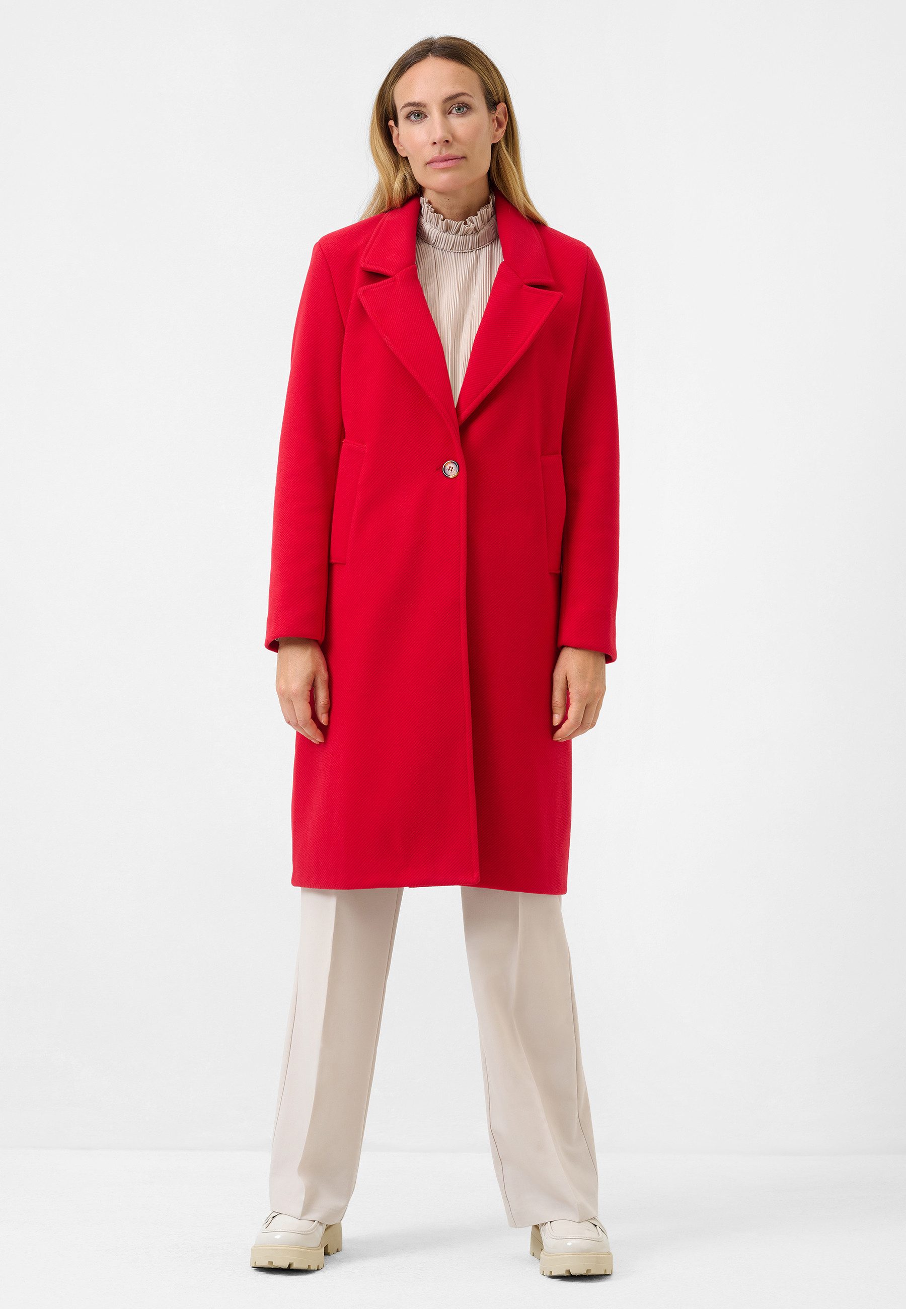 RICANO Kurzmantel Livia klassischer Damen Kurzmantel mit Reverskragen günstig online kaufen